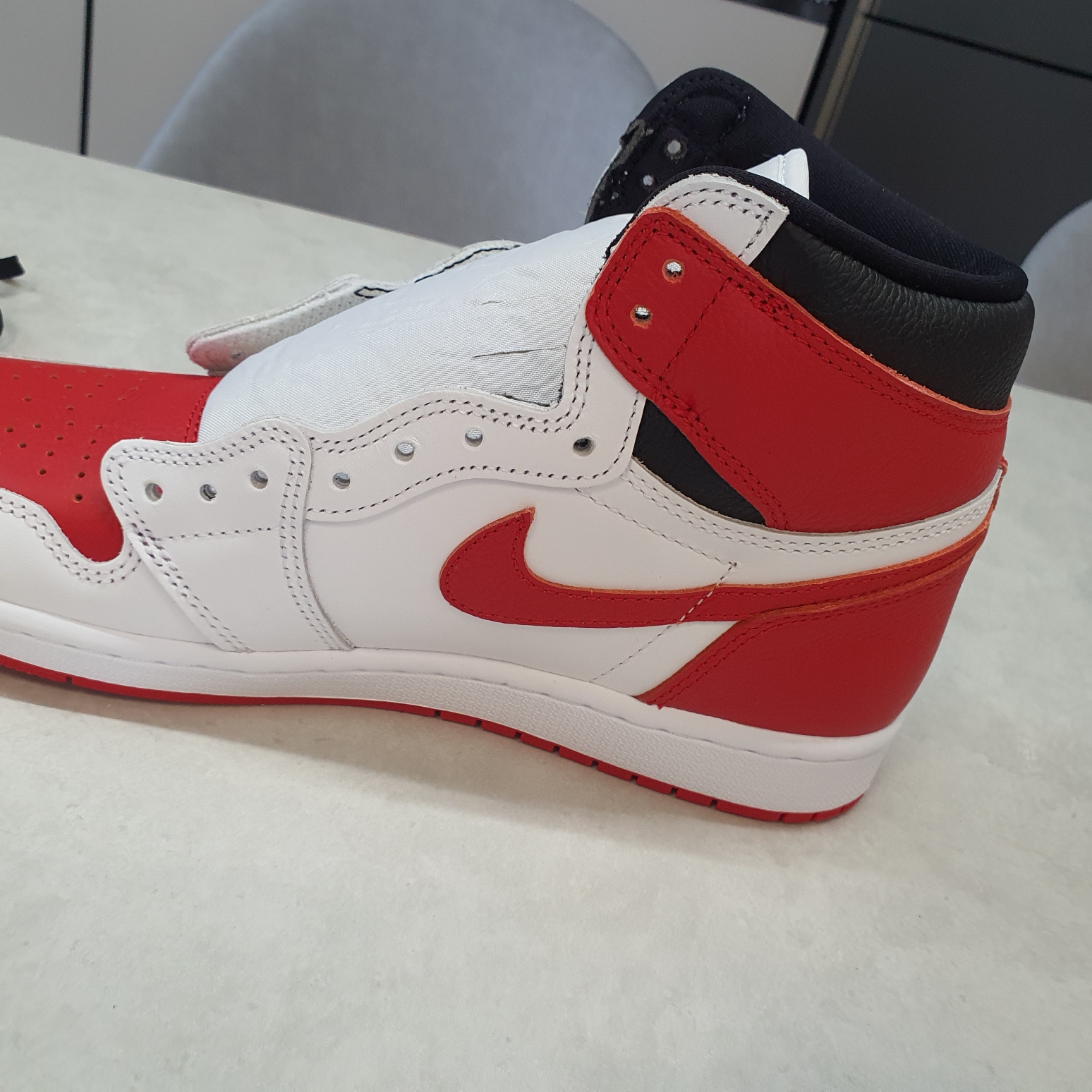 Jordan 1 Retro High OG Heritage 착용 스타일 - 3
