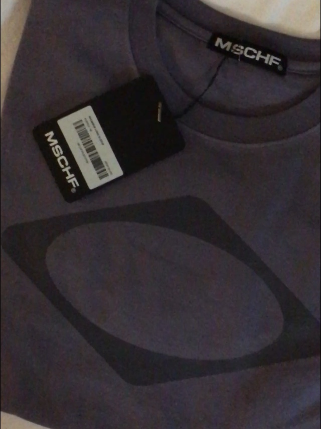 Mischief Rhombus Long Sleeve Purple 착용 스타일 - 3