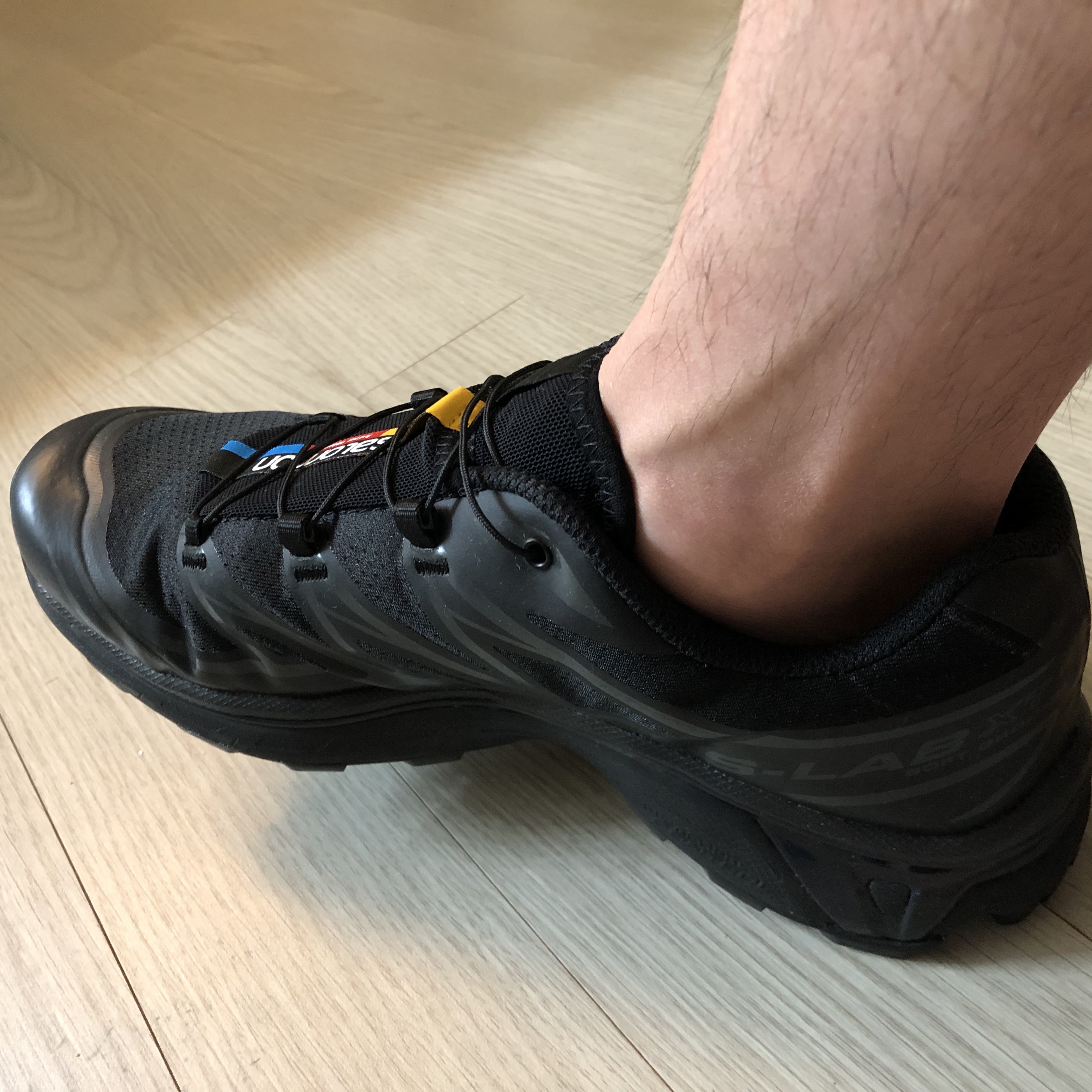 Salomon XT-6 ADV Black 착용 스타일