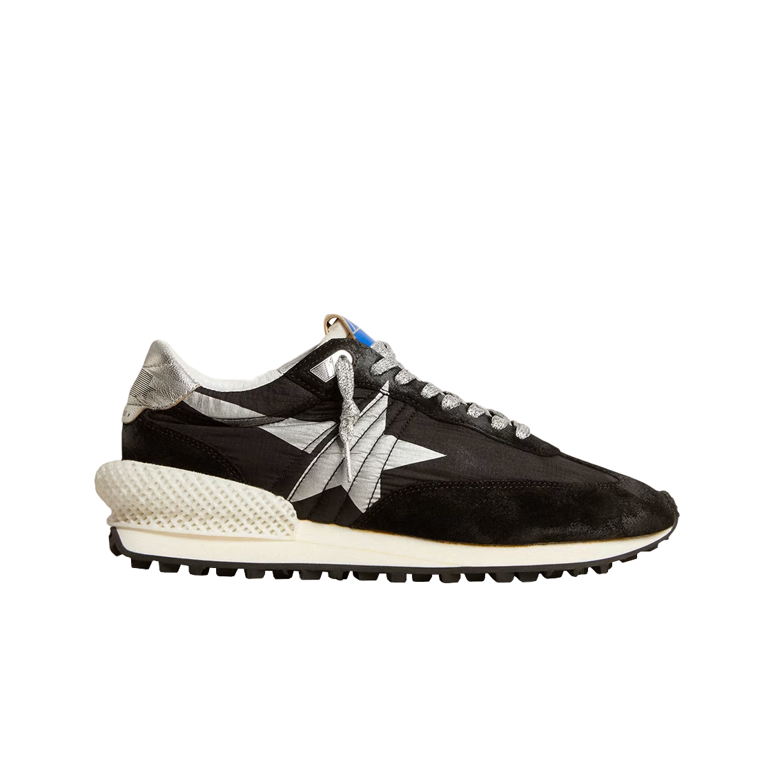 골든구스 실버 스타 마라톤 스니커즈 블랙(Golden Goose Silver Star Marathon Sneakers Black)