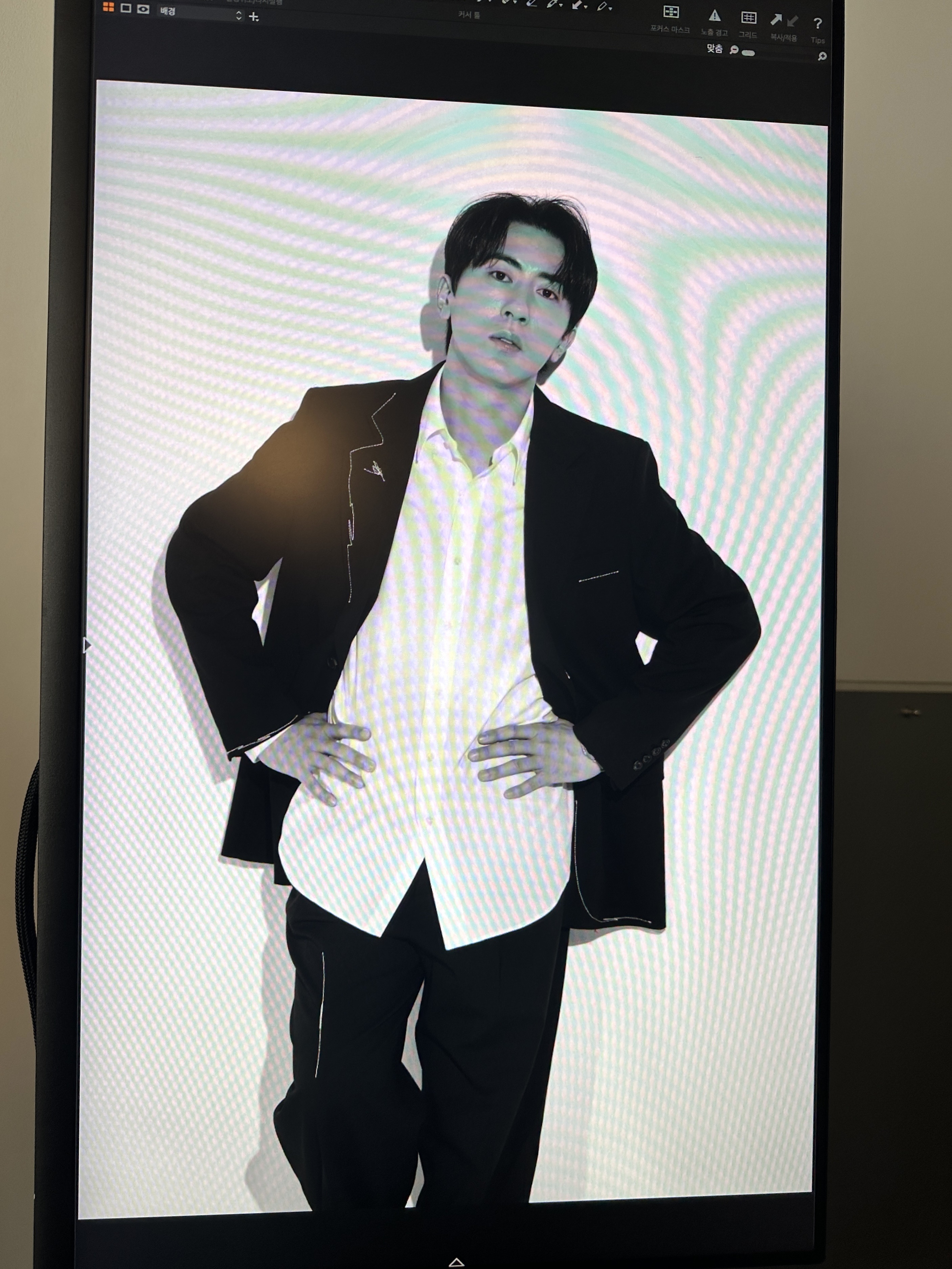 Zara x Ader Error Oversized Blazer Black, Zara x Ader Error Wide Pants Black 착용 스타일