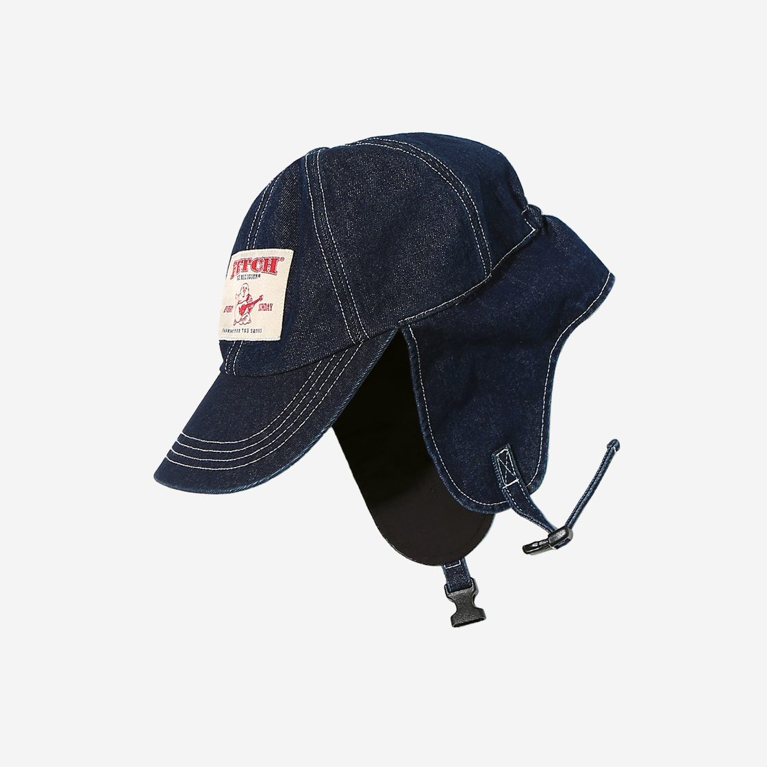 트루릴리젼 x 페치 데님 캡 인디고(True Religion x Fetch Denim Cap Indigo) - 2