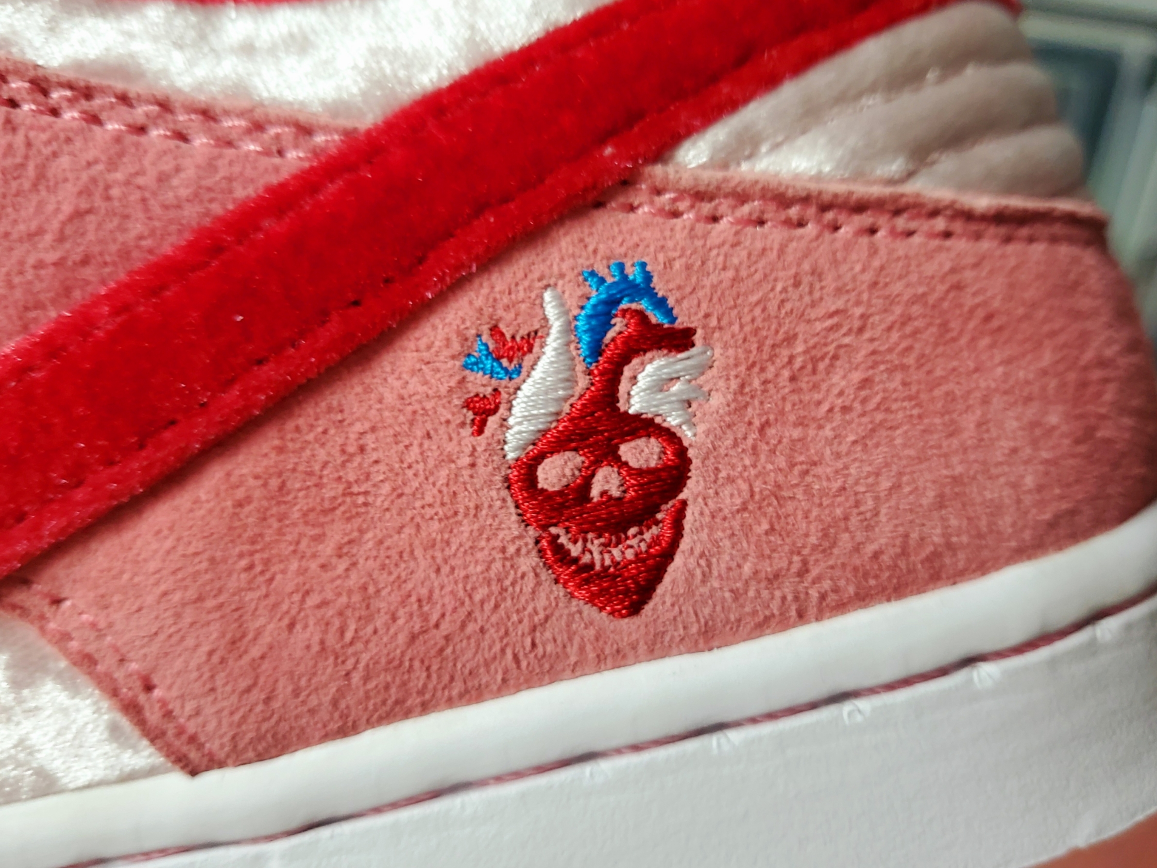 Nike x StrangeLove SB Dunk Low Pink (Regular Box) 착용 스타일 - 5
