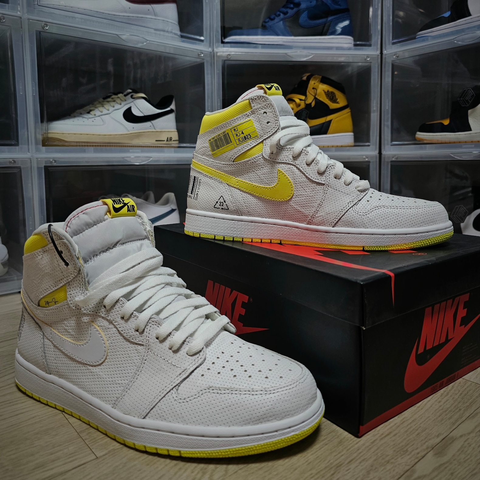 Jordan 1 Retro High OG First Class Flight 착용 스타일 - 3
