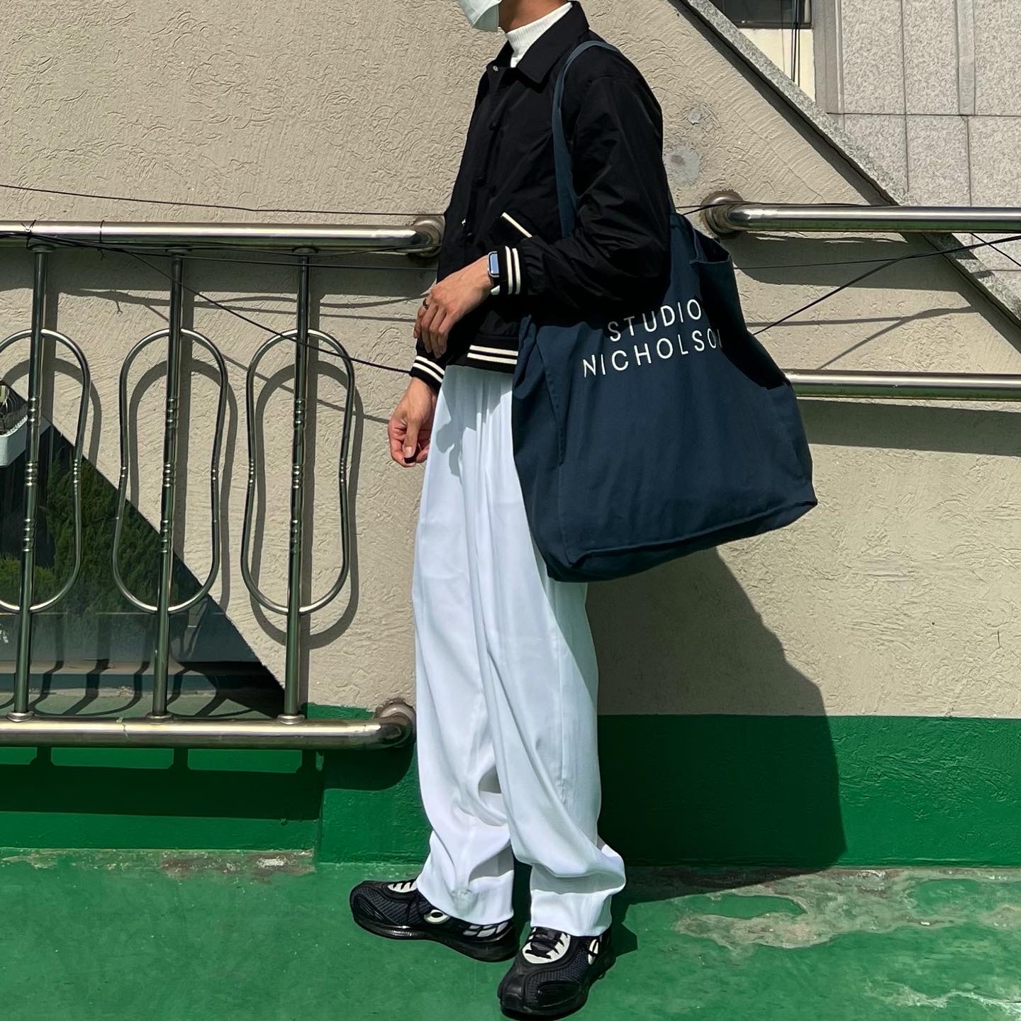 Asics x Kiko Kostadinov Gel-Sokat 2 Carrier Grey 착용 스타일 - 2