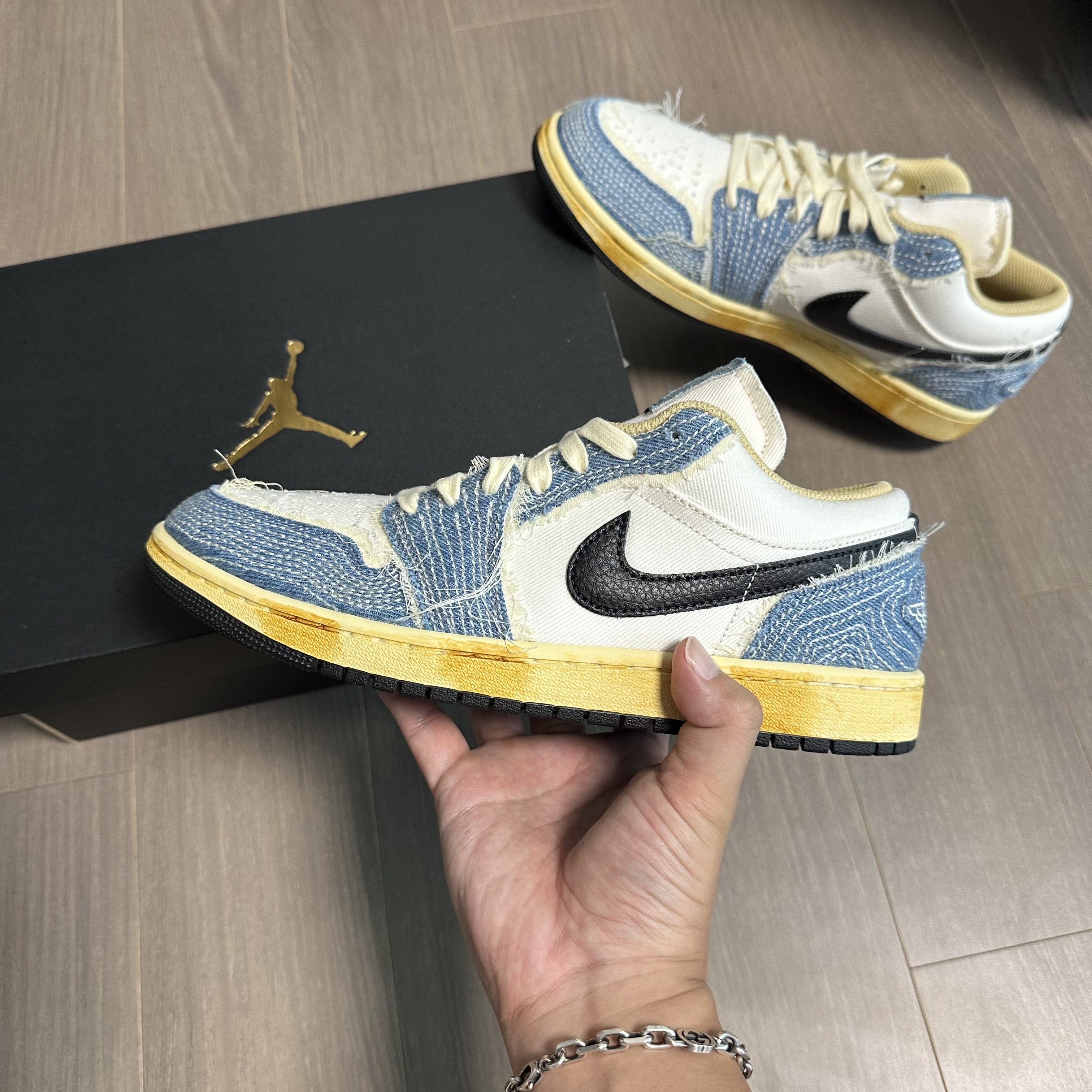 Jordan 1 Low World Make Japan 착용 스타일 - 1