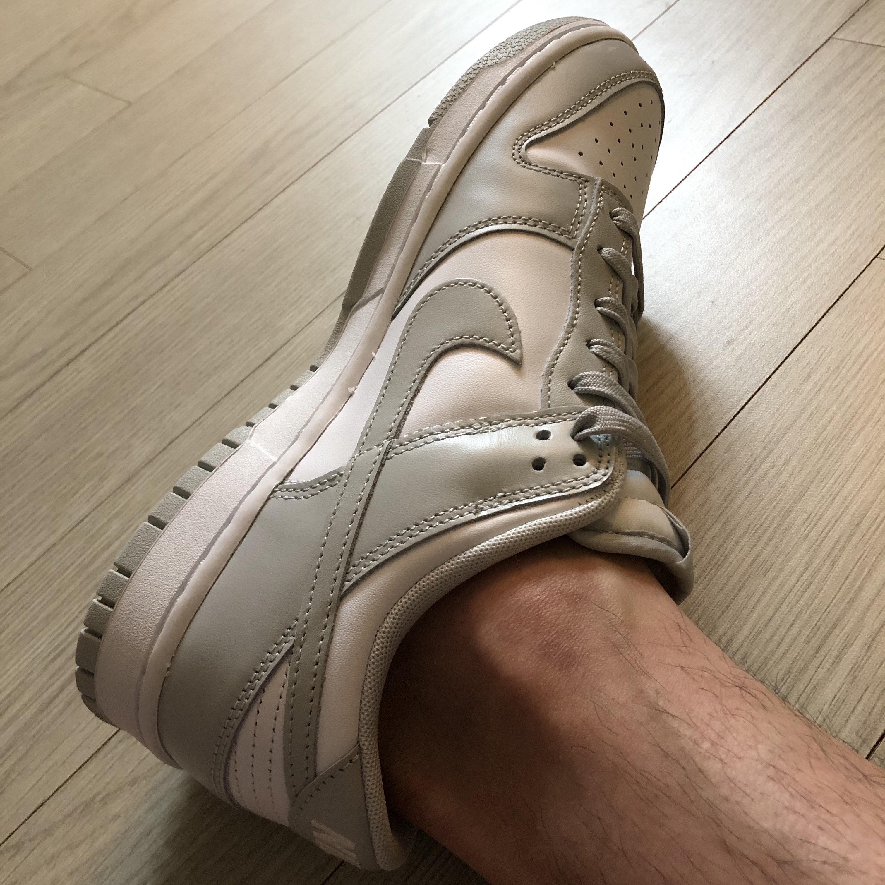 Nike Dunk Low Retro Grey Fog 착용 스타일
