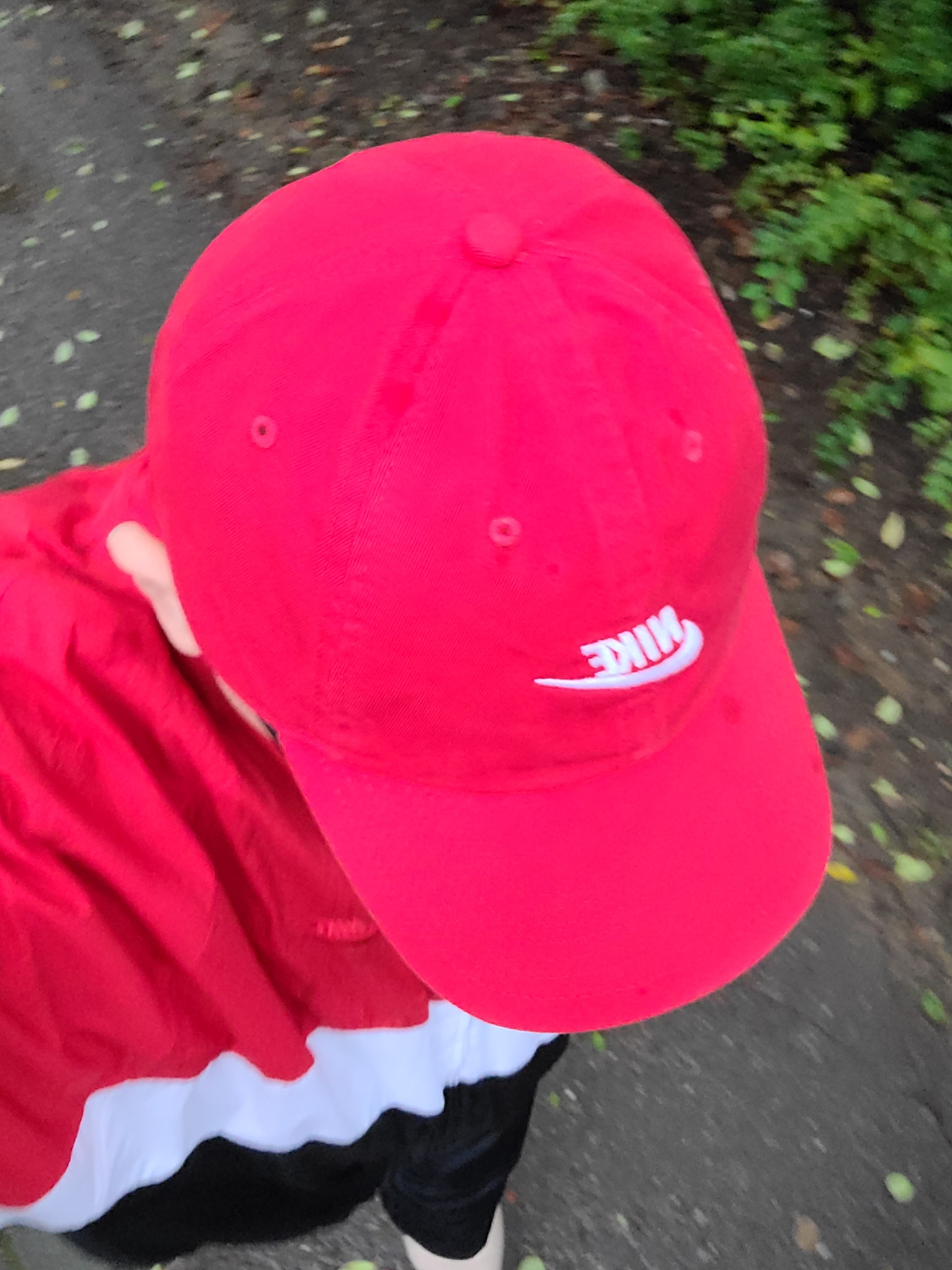Nike Heritage 86 Futura Washed Cap University Red, Nike NSW Big Swoosh Woven Jacket - US/EU 착용 스타일 - 2