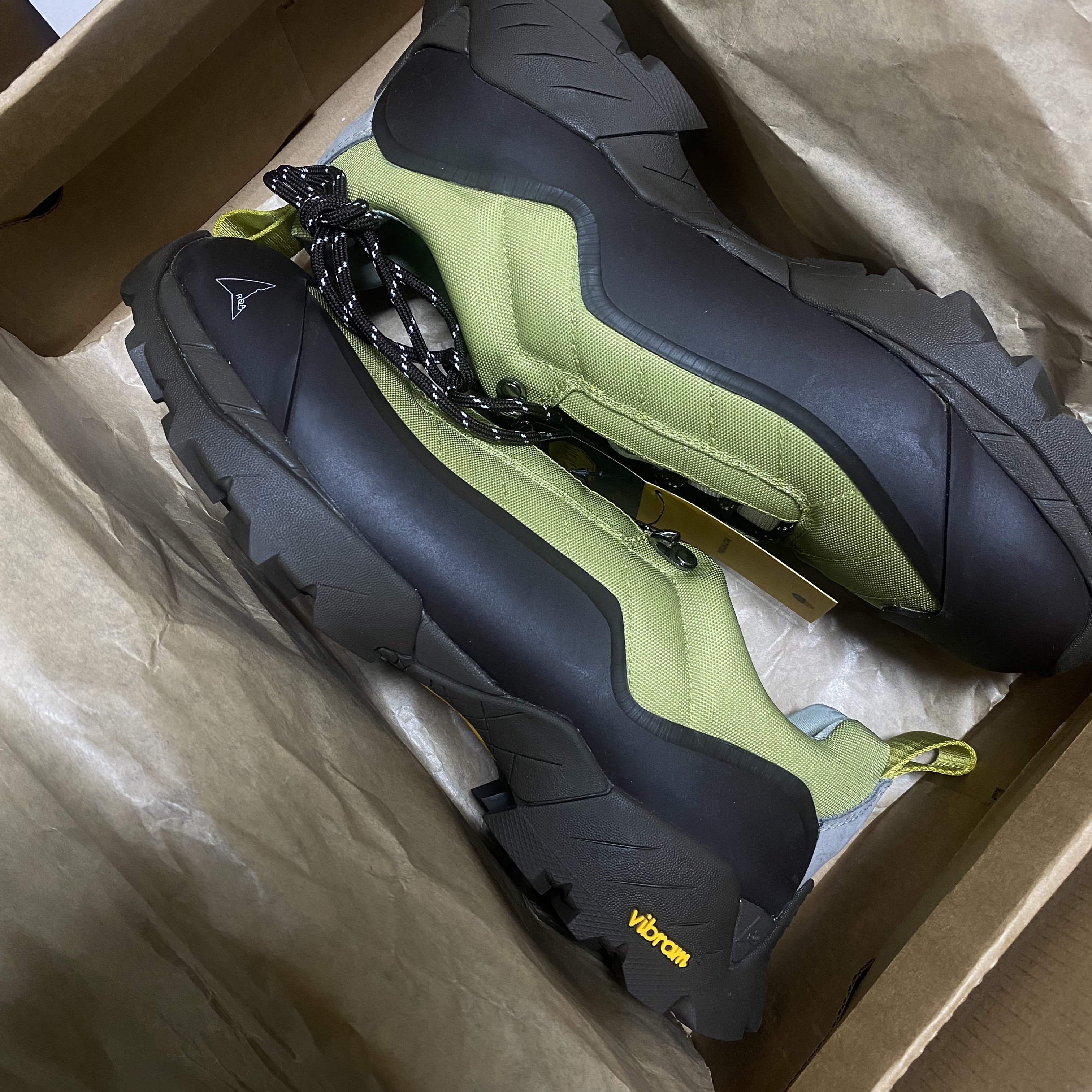 Roa Hiking Roa Katharina Olive Brown 착용 스타일