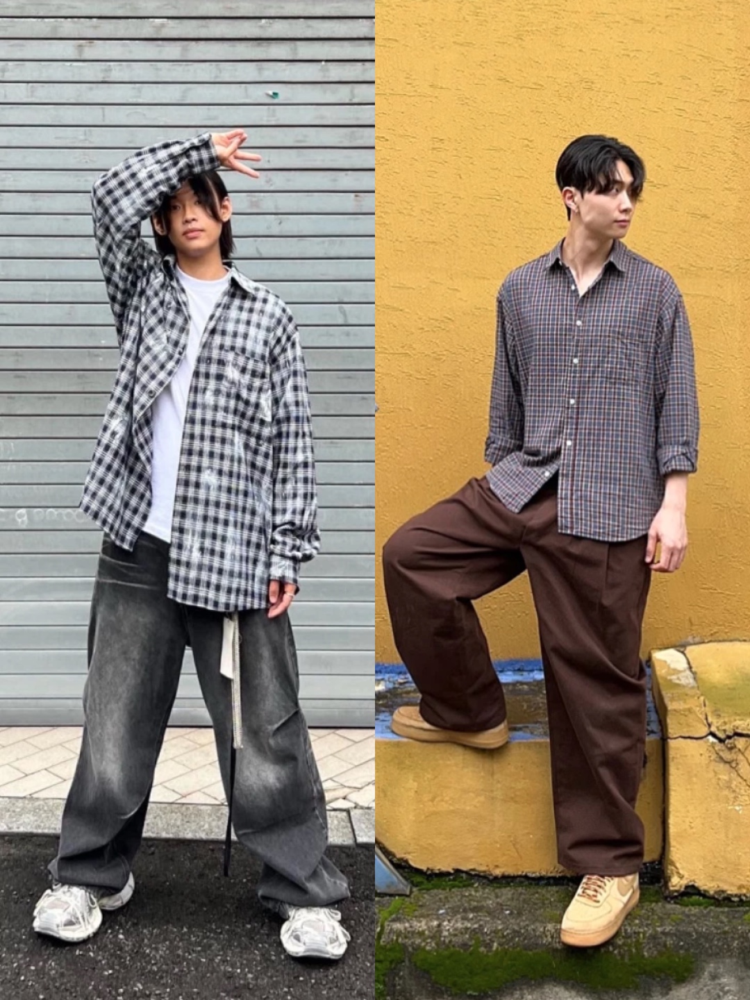 [30% 적립] Polo Ralph Lauren Classic Fit Garment Dyed Oxford Shirt White, New Balance 2002R Rust Oxide 착용 스타일 - 3