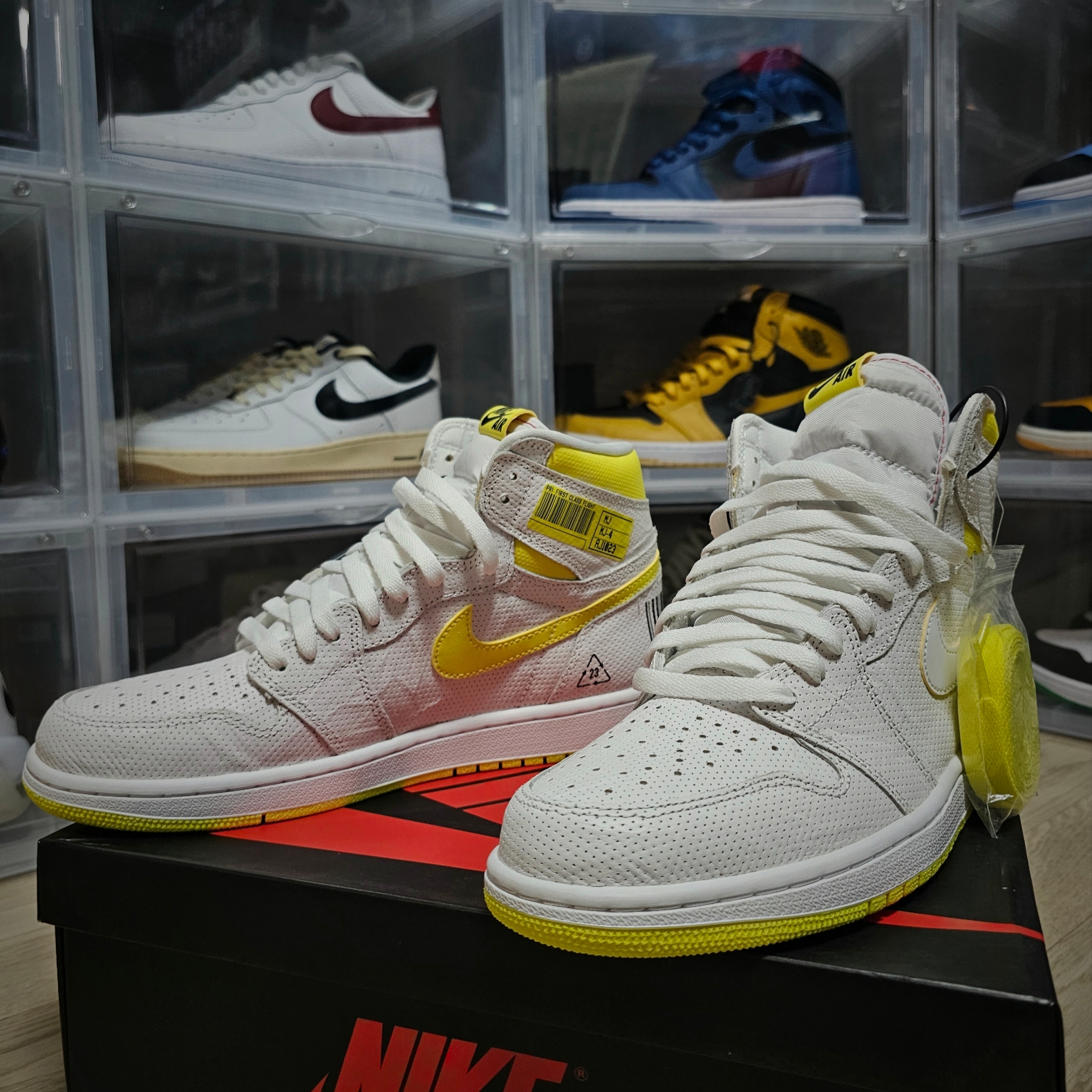 Jordan 1 Retro High OG First Class Flight 착용 스타일 - 2