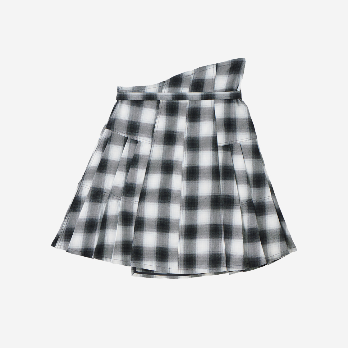 사파리스팟 우먼 코티지 플란넬 랩 스커트 블랙(Safarispot Women Cottage Flannel Wrap Skirt Black) - 2