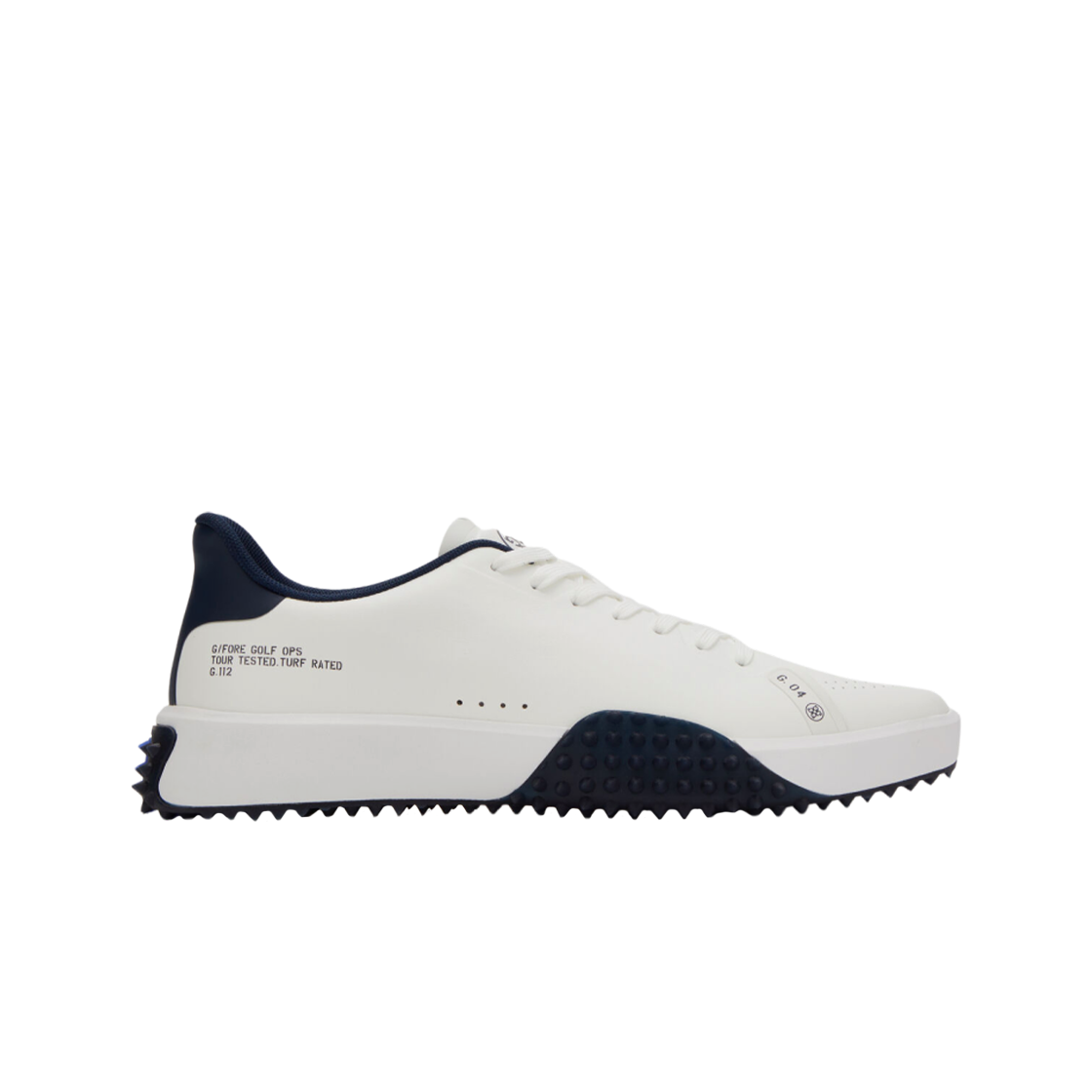 지포어 G 112 PU 레더 골프 슈즈 스노우 트와일라잇(G/Fore G 112 PU Leather Golf Shoes Snow Twilight) - 1