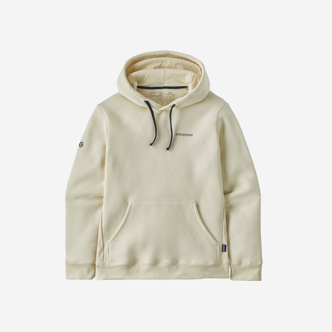 Patagonia Fitz Roy Icon Uprisal Fleece Hoody Birch White 상세 이미지 1