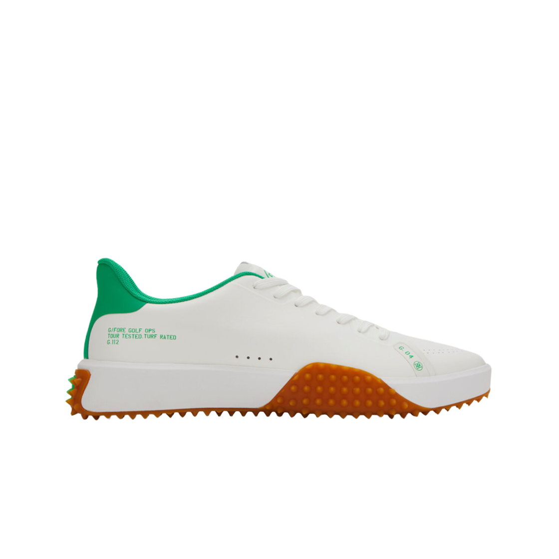 지포어 G 112 PU 레더 골프 슈즈 스노우 토스트(G/Fore G 112 PU Leather Golf Shoes Snow Toast) - 1
