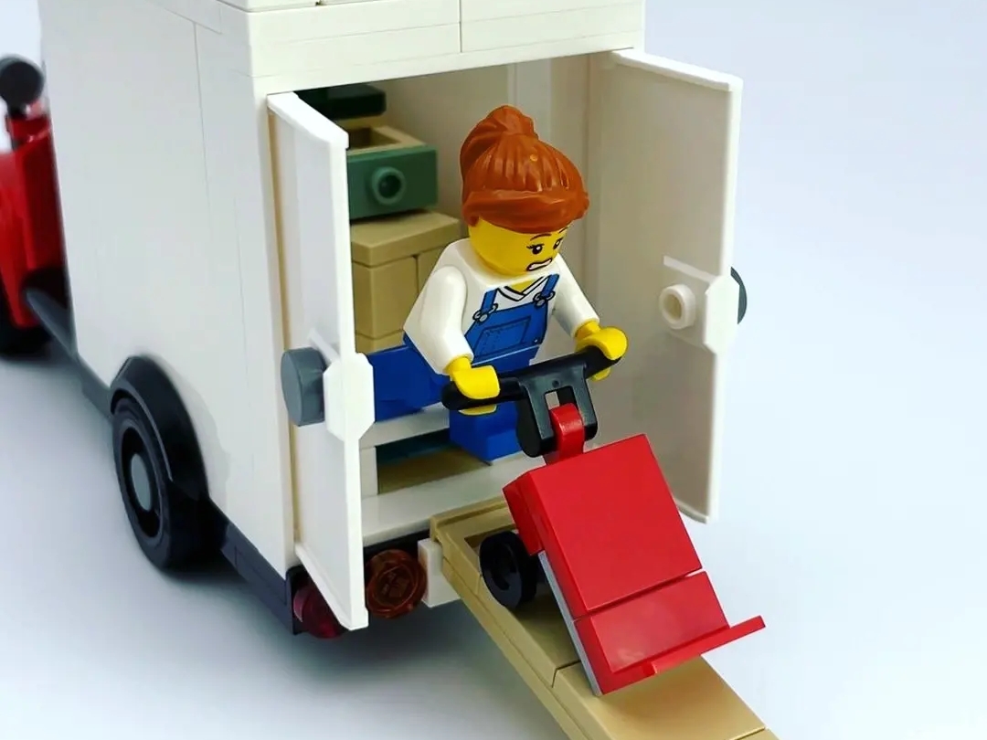 Lego Moving Truck 착용 스타일 - 3