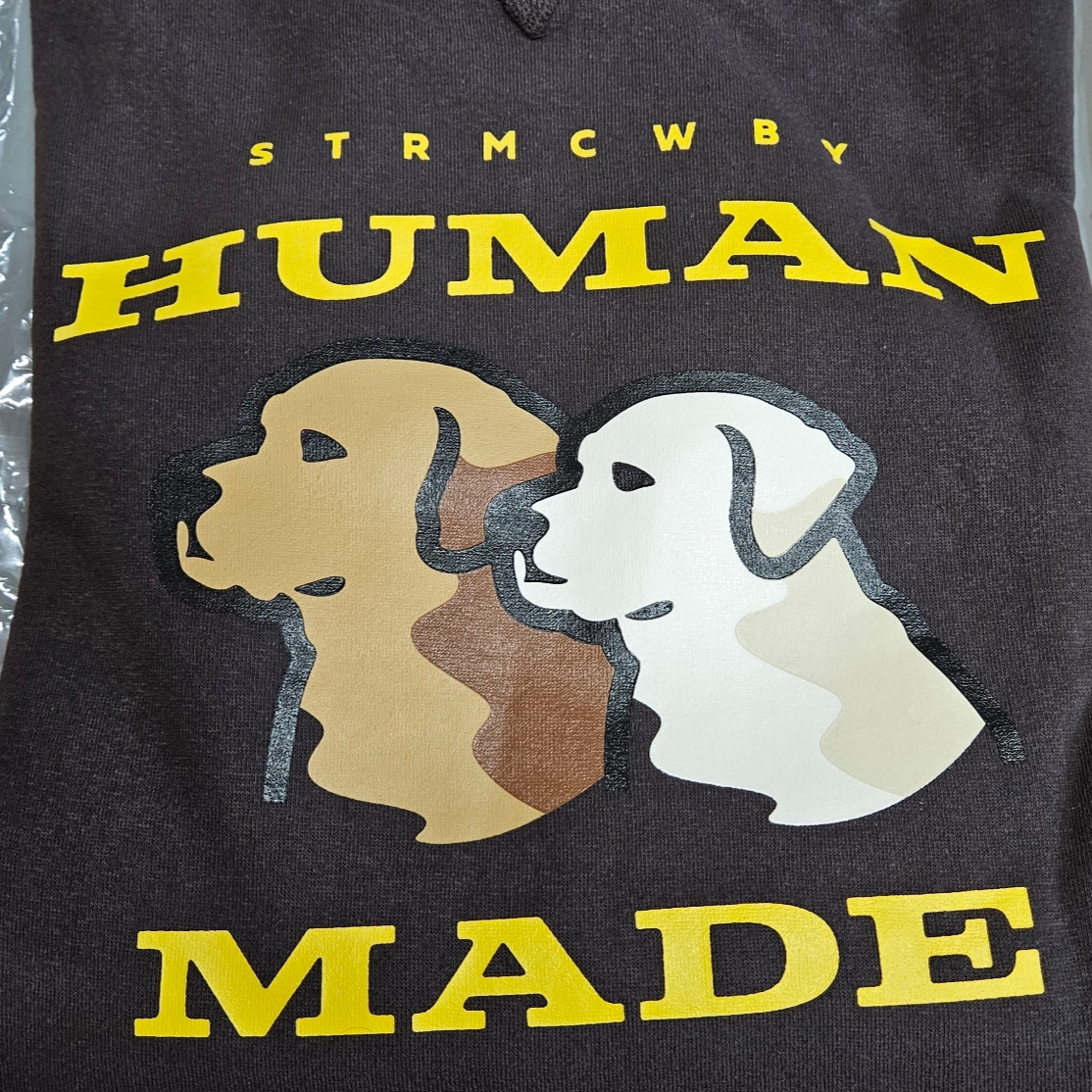 Human Made Tsuriami Sweatshirt #2 Black 착용 스타일