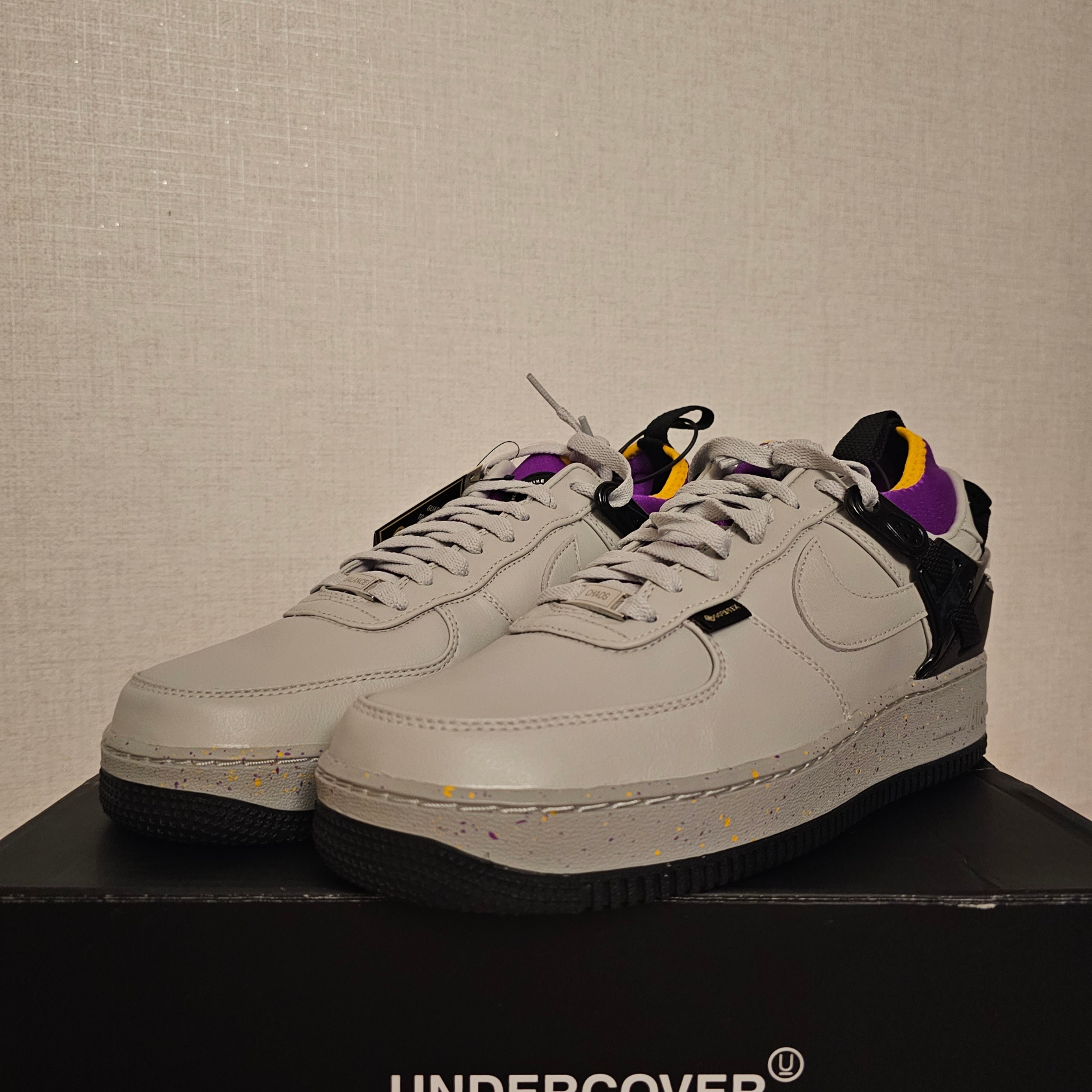 Nike x Undercover Air Force 1 Low SP Grey Fog 착용 스타일