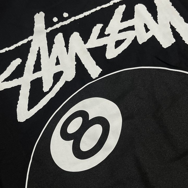 Stussy 8 Ball T-Shirt Black - 22SS 착용 스타일