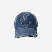 ETCE Damaged Denim Cap Blue