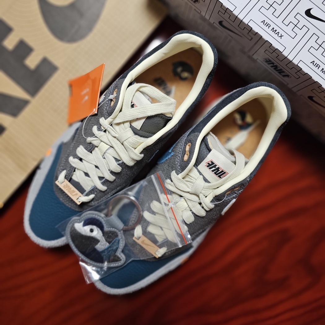 Nike x Kasina Air Max 1 SP Won-Ang Particle Grey 착용 스타일
