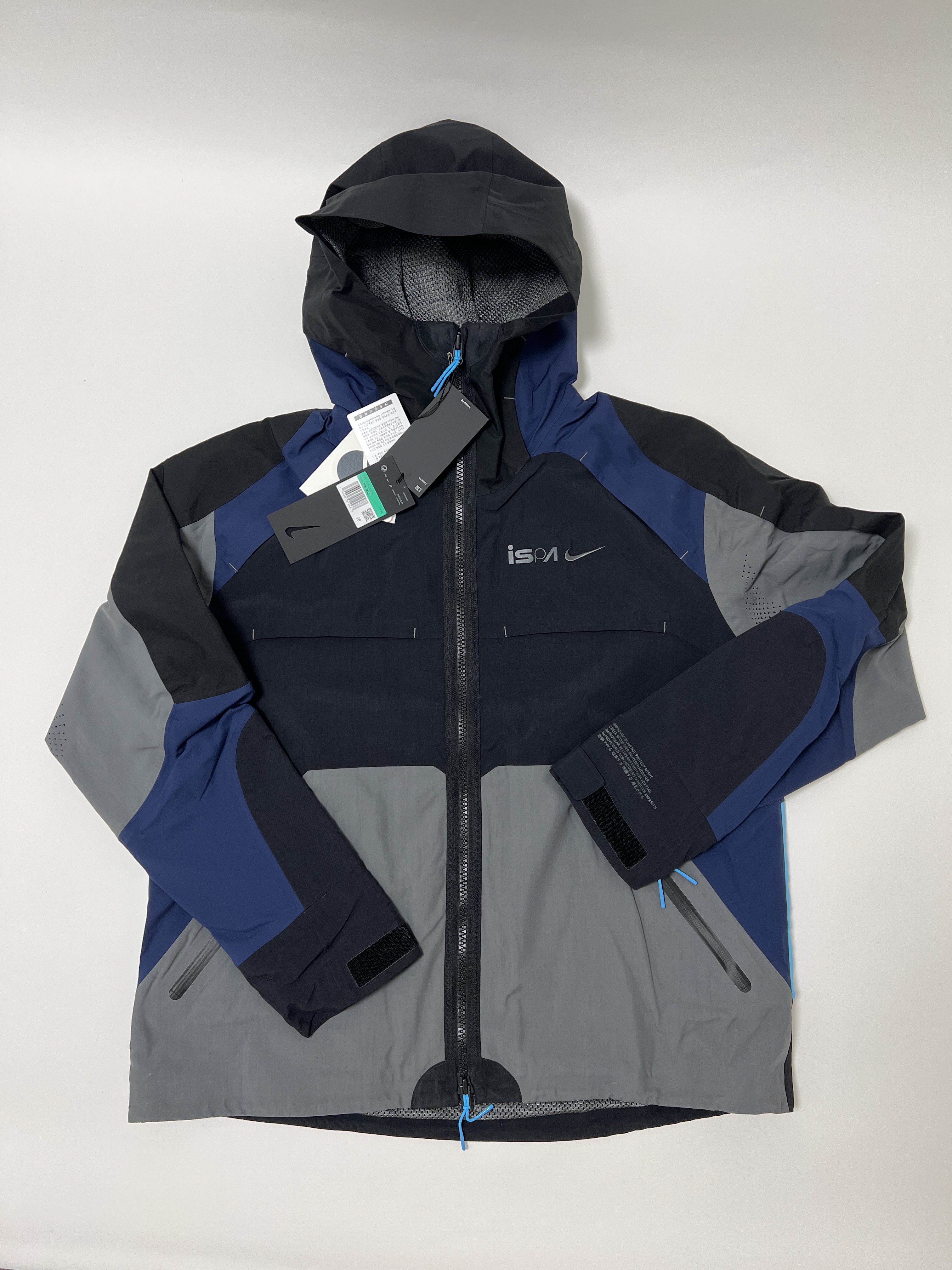 Nike ISPA Jacket Black - Asia 착용 스타일