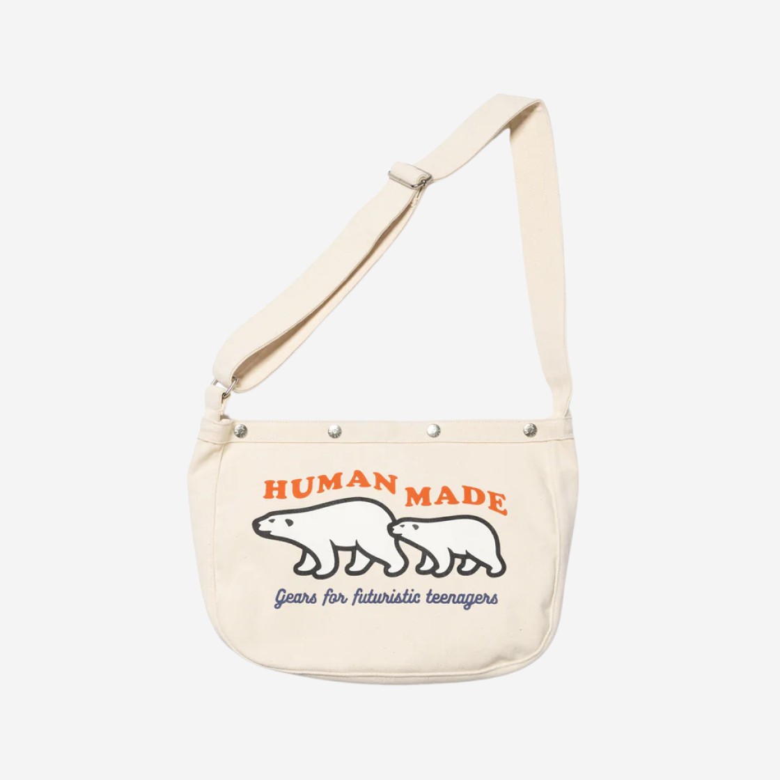 Human Made Paperboy Bag White 상세 이미지 1