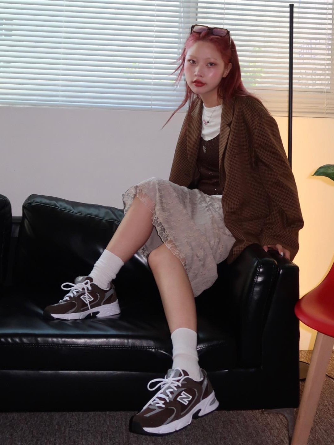 New Balance 530 Rich Earth 착용 스타일 - 4