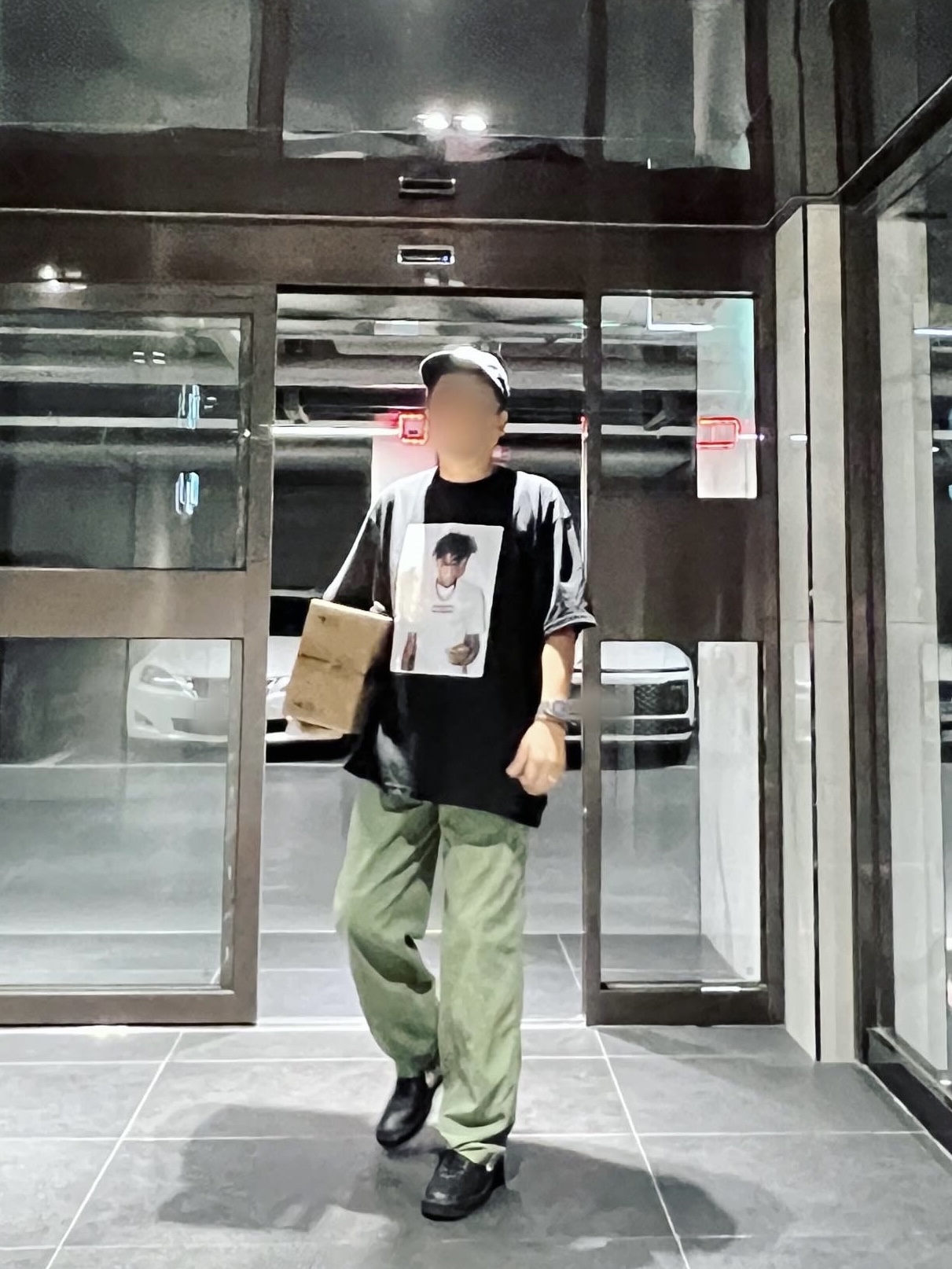 Supreme NBA Youngboy T-Shirt Black - 23FW, Nike x Ambush Air Force 1 Low SP Black 착용 스타일 - 1