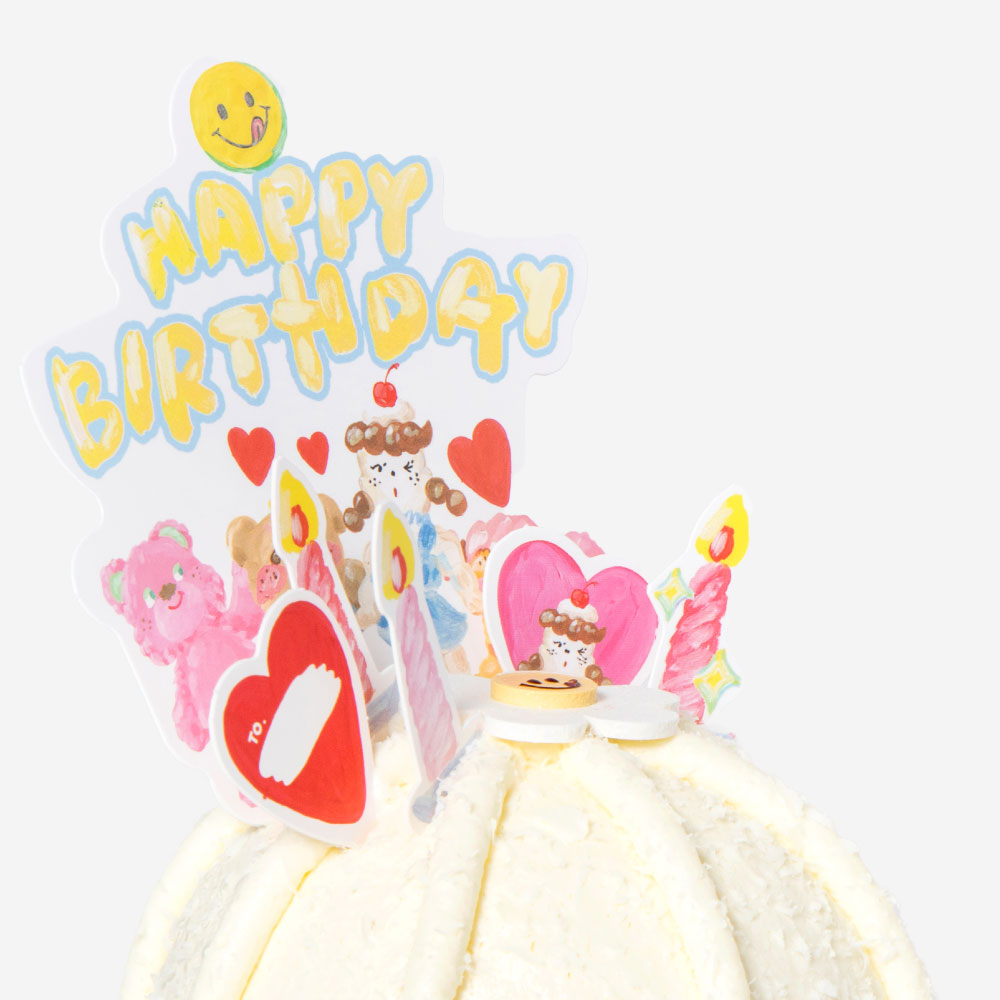 노티드 HBD 케이크픽(Knotted HBD Cakepick) - 2