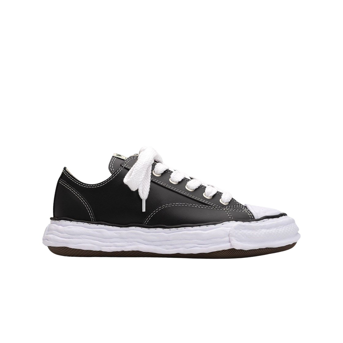 메종 미하라 야스히로 피터슨23 OG 솔 레더 로우탑 스니커즈 블랙(Maison Mihara Yasuhiro Peterson23 OG Sole Leather Low-top Sneakers Black)