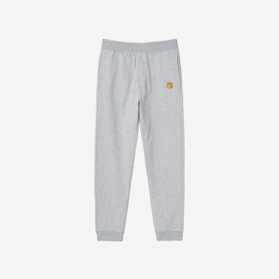 Maison Kitsune Fox Head Patch Regular Jog Pants Light Grey Melange - Korea Exclusive 상세 이미지 1