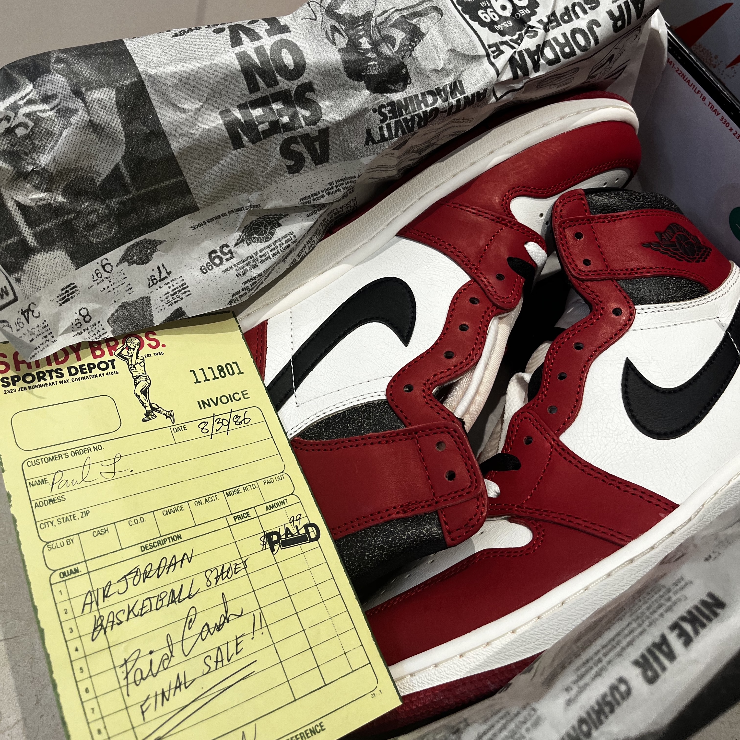 Jordan 1 Retro High OG Chicago 2022 착용 스타일 - 1