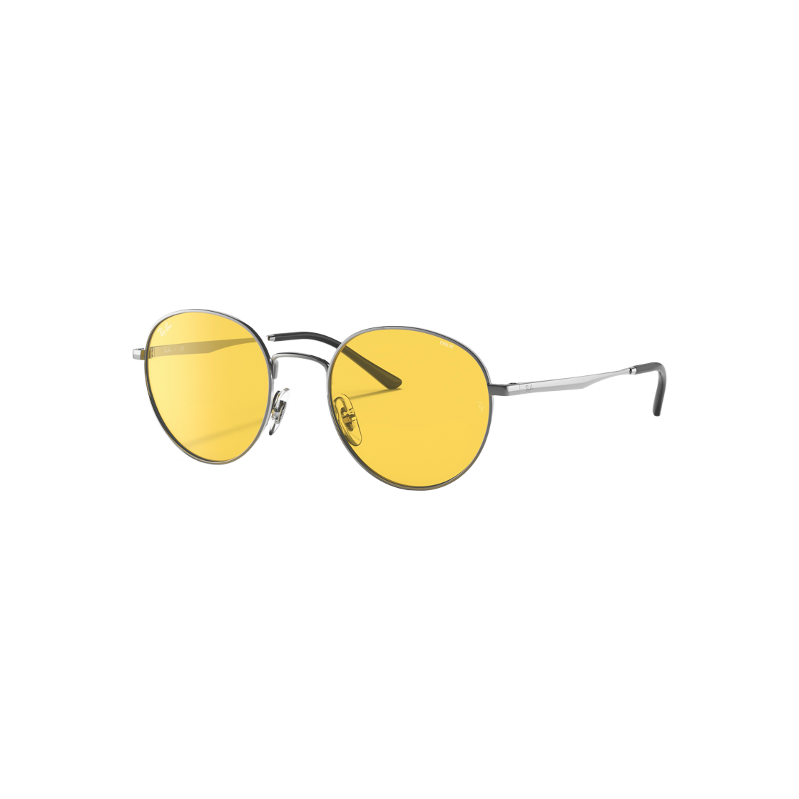 Ray-Ban RB3681 Evolve Polished Gunmetal Frame Yellow Photochromic Lenses 상세 이미지 1