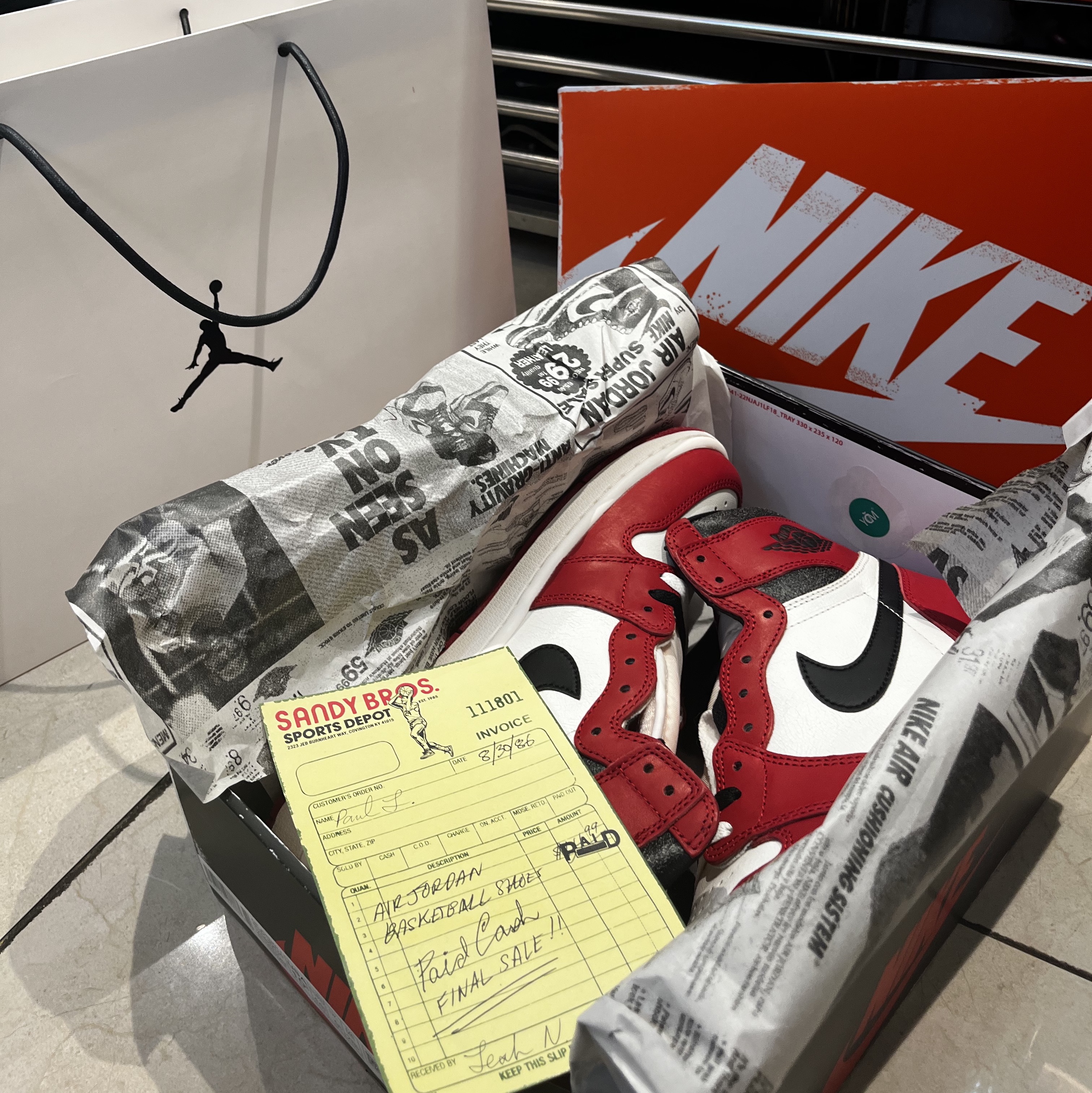 Jordan 1 Retro High OG Chicago 2022 착용 스타일 - 2