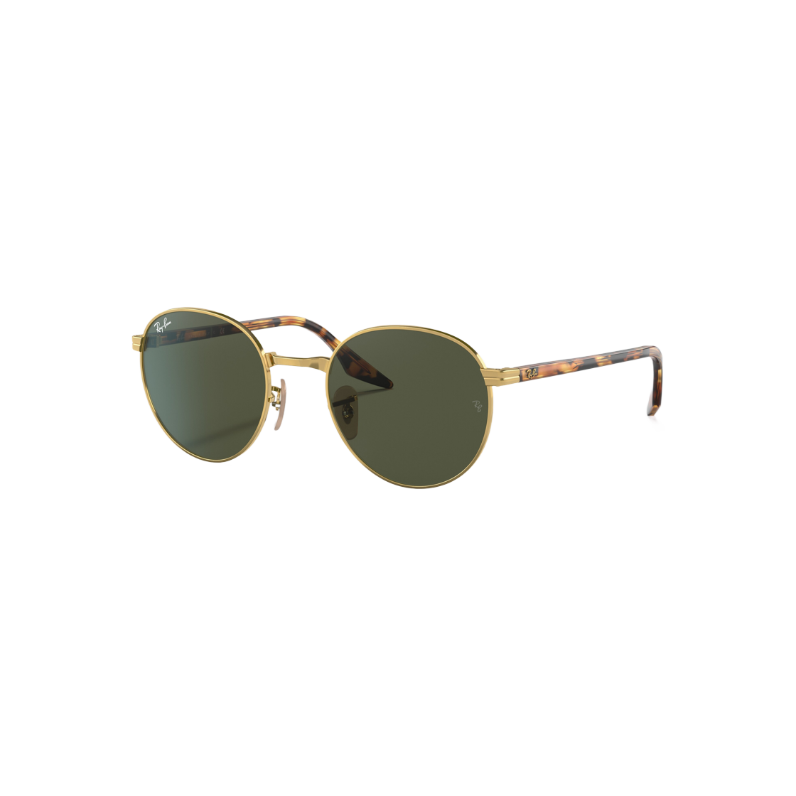 Ray-Ban RB3691 Polished Gold Frame Green Classic 상세 이미지 1