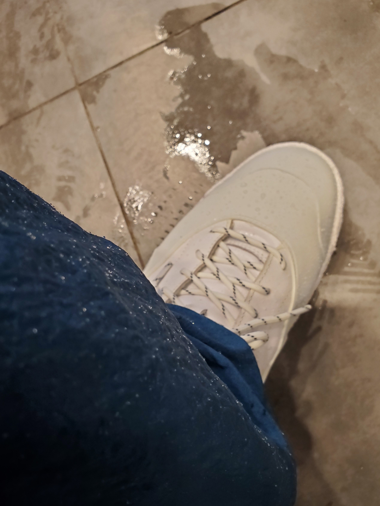 Puma x Maison Kitsune Ralph Sampson 70 Rubber White 착용 스타일 - 1
