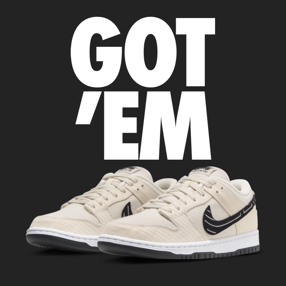 Nike x Albino & Preto SB Dunk Low Fossil Black 착용 스타일