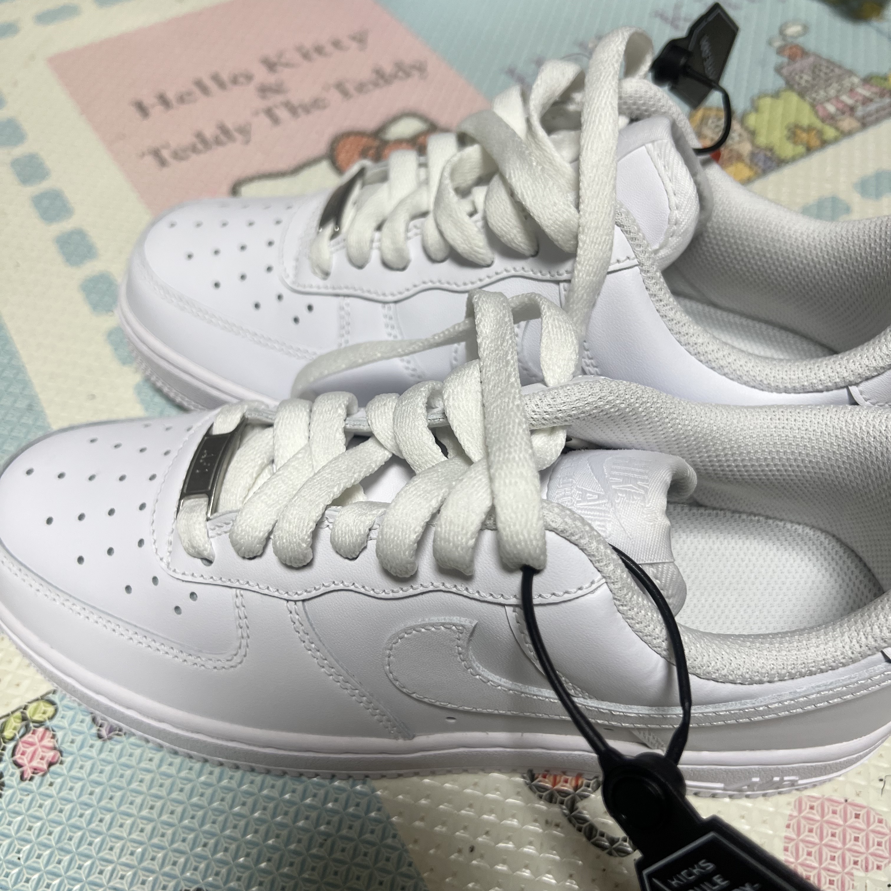 (W) Nike Air Force 1 '07 Low White 착용 스타일