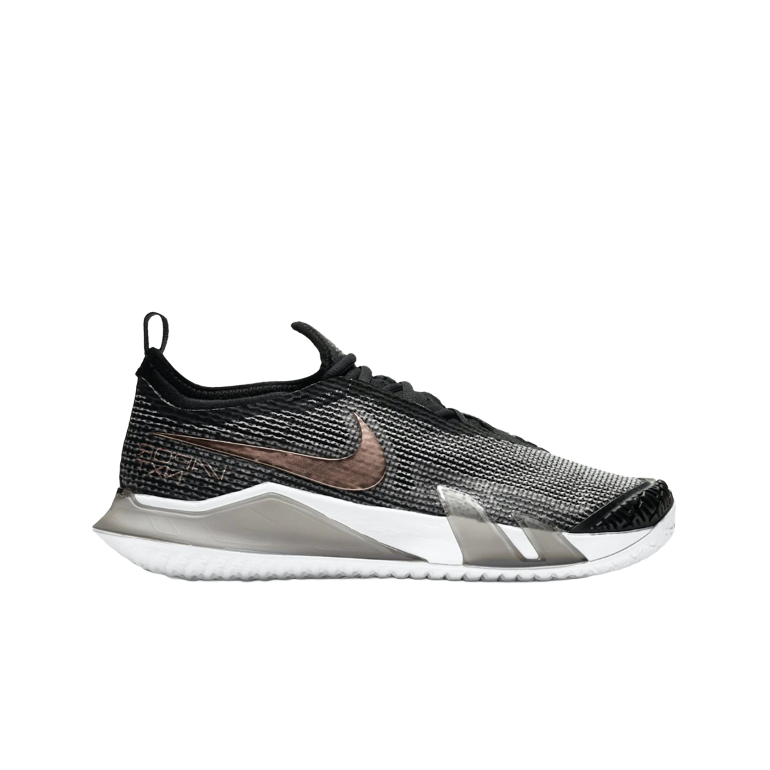 (W) 나이키 코트 리액트 베이퍼 넥스트 블랙 메탈릭 레드 브론즈((W) Nike Court React Vapor NXT Black Metallic Red Bronze)