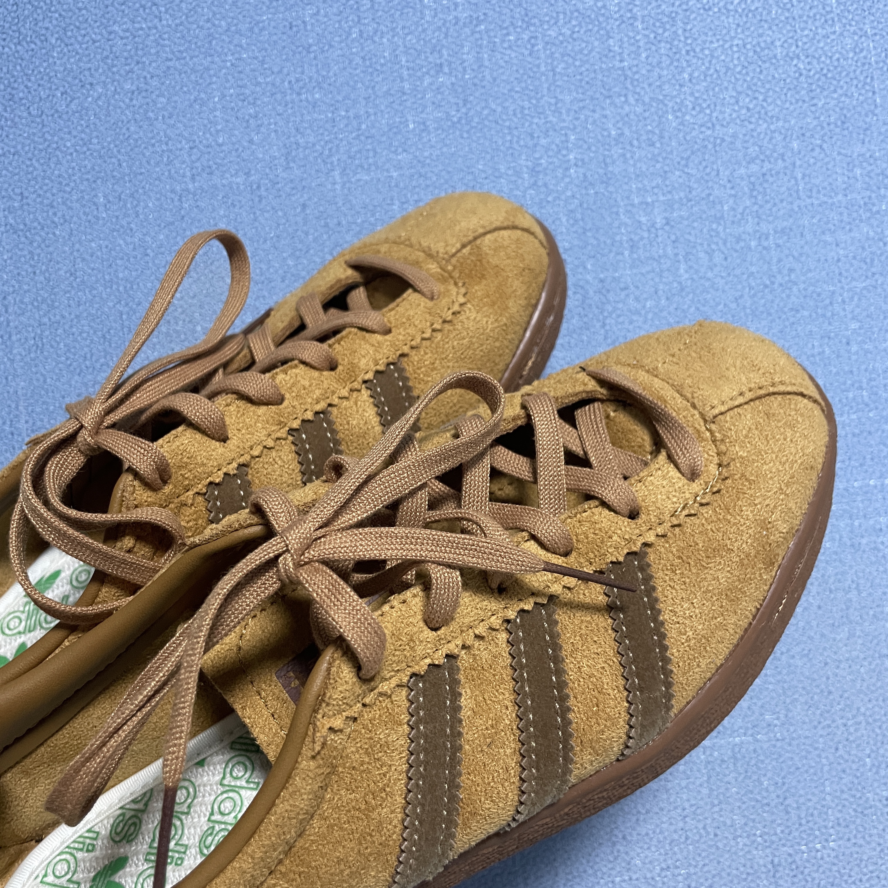 Adidas Tobacco Gruen Mesa Brown Desert 착용 스타일