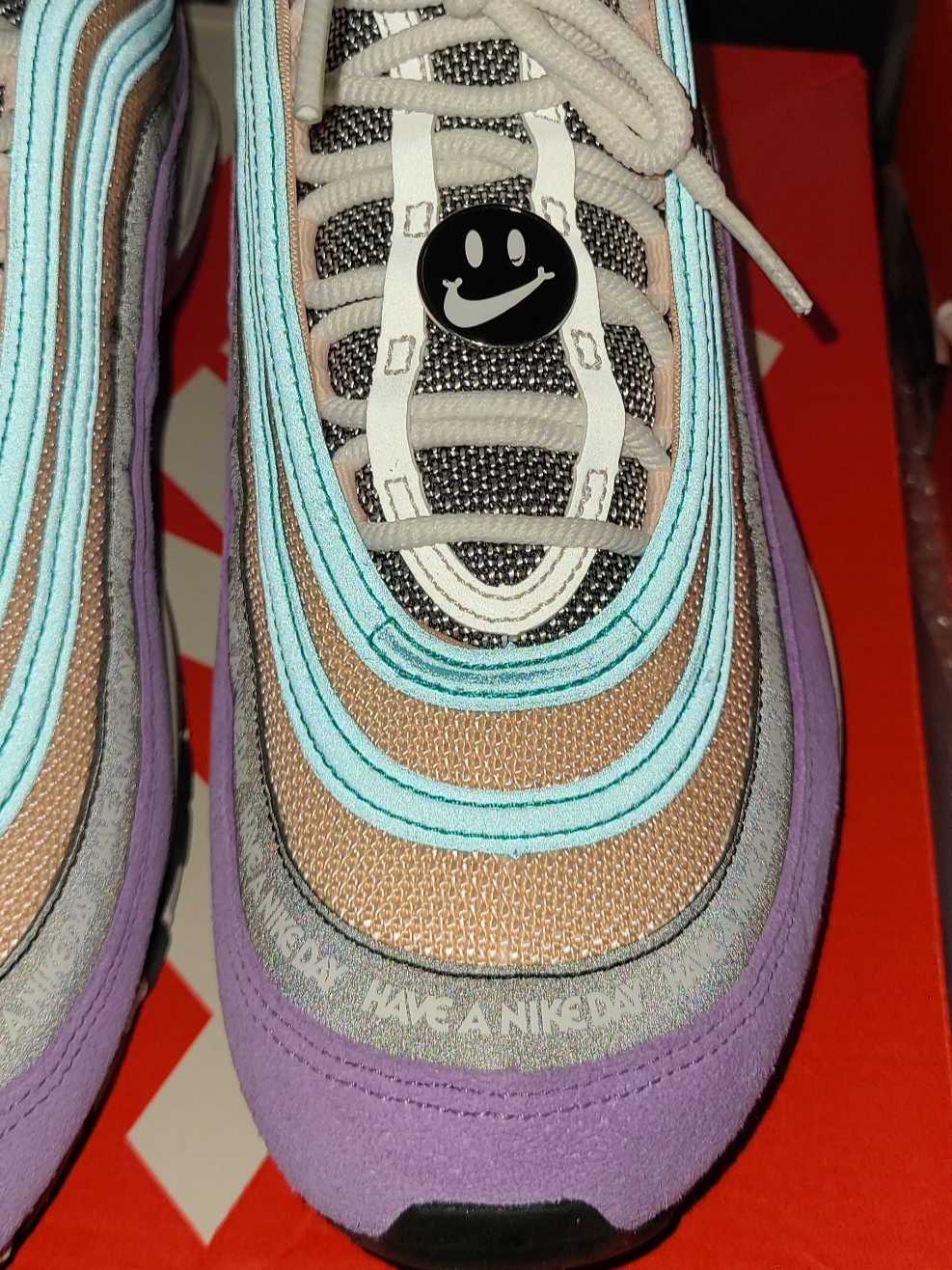 Nike x Supreme SB Dunk Low QS Rammellzee Black, Nike Air Max 97 Have a Nike Day 착용 스타일 - 2