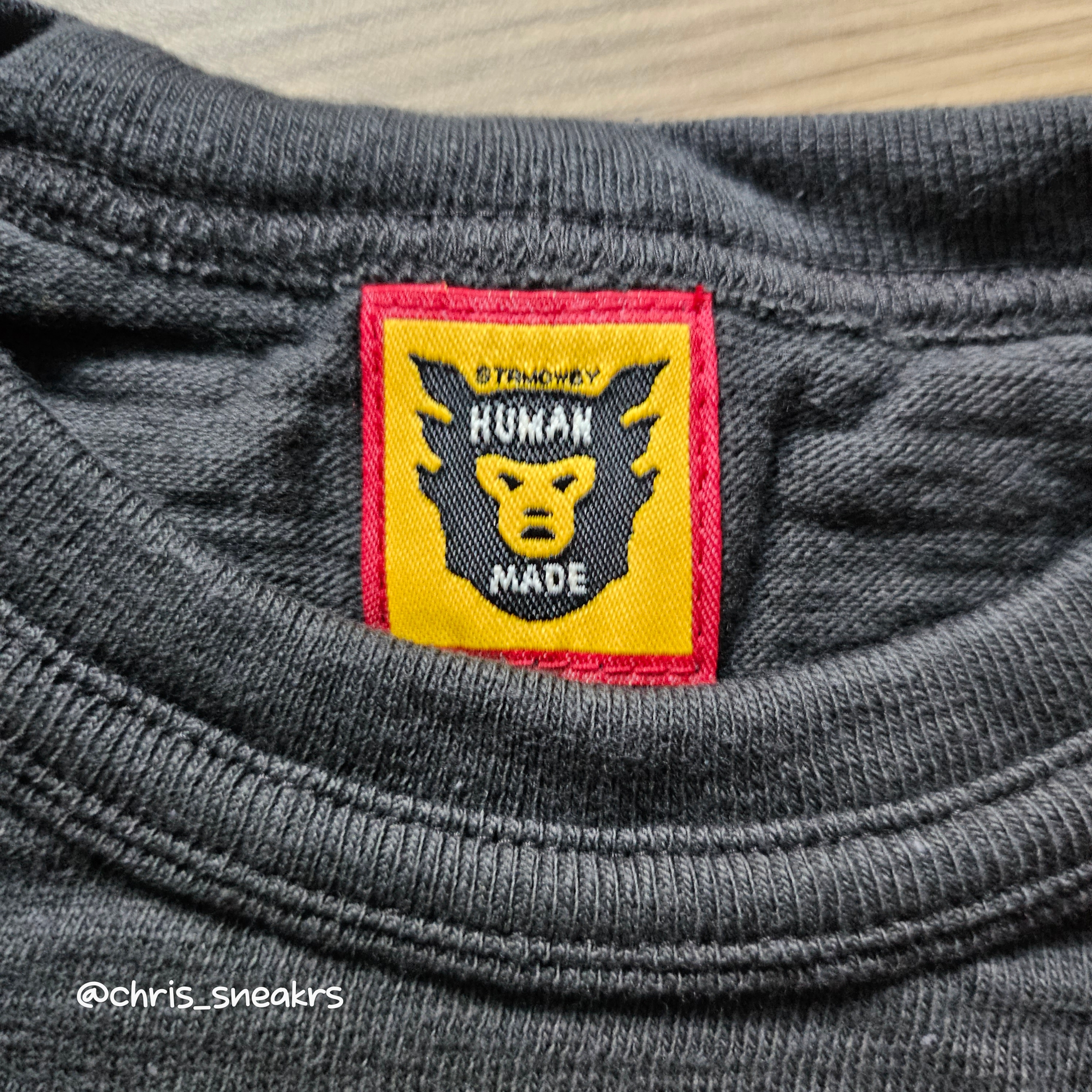 Human Made Graphic T-Shirt #05 Black 착용 스타일 - 2