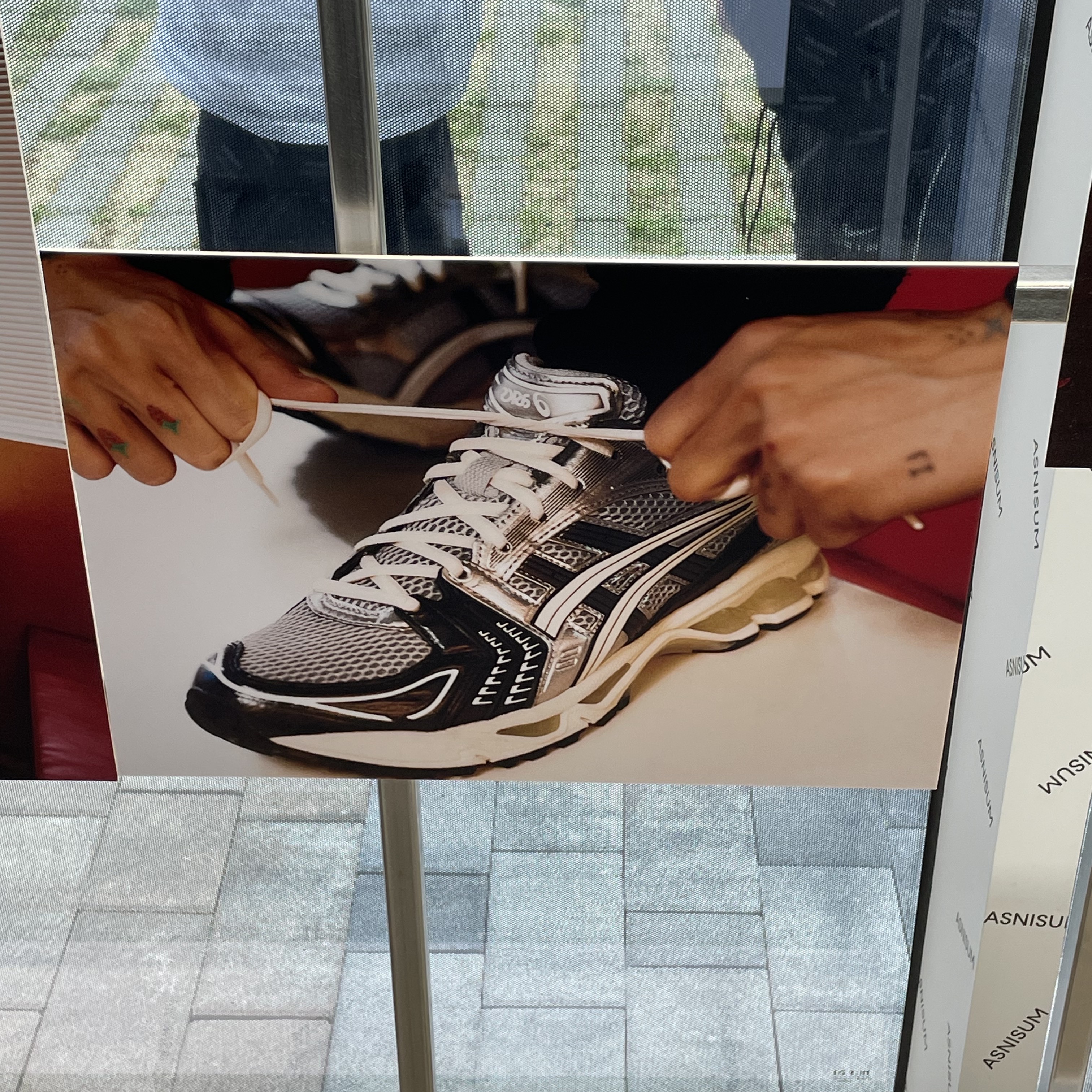 Asics Gel-Kayano 14 Black Glacier Grey 착용 스타일 - 1