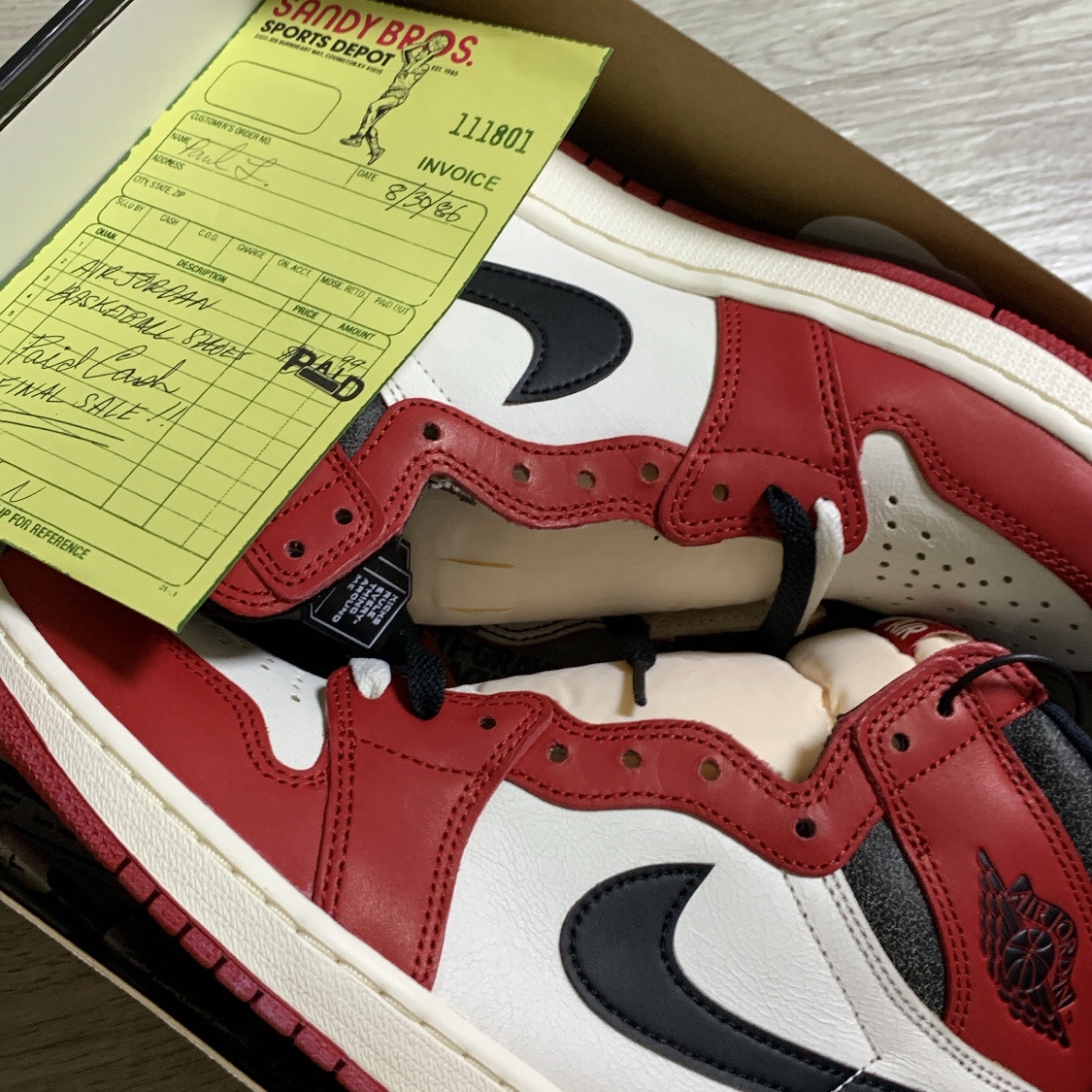 Jordan 1 Retro High OG Chicago 2022 착용 스타일 - 2