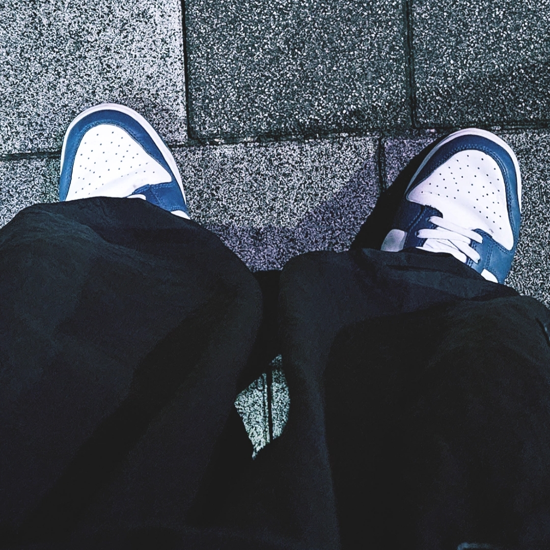 Nike Dunk Low Retro Valerian Blue 착용 스타일