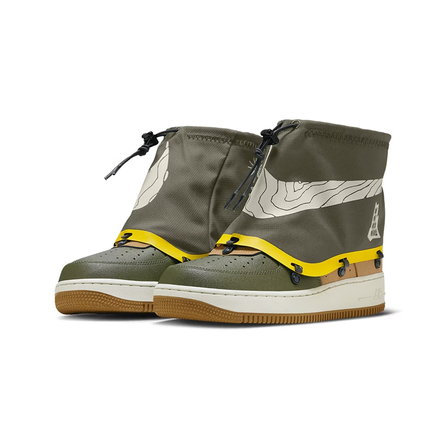 Nike Air Force 1 '07 Low White, Nike Air Force 1 '07 WB Flax 착용 스타일 - 4