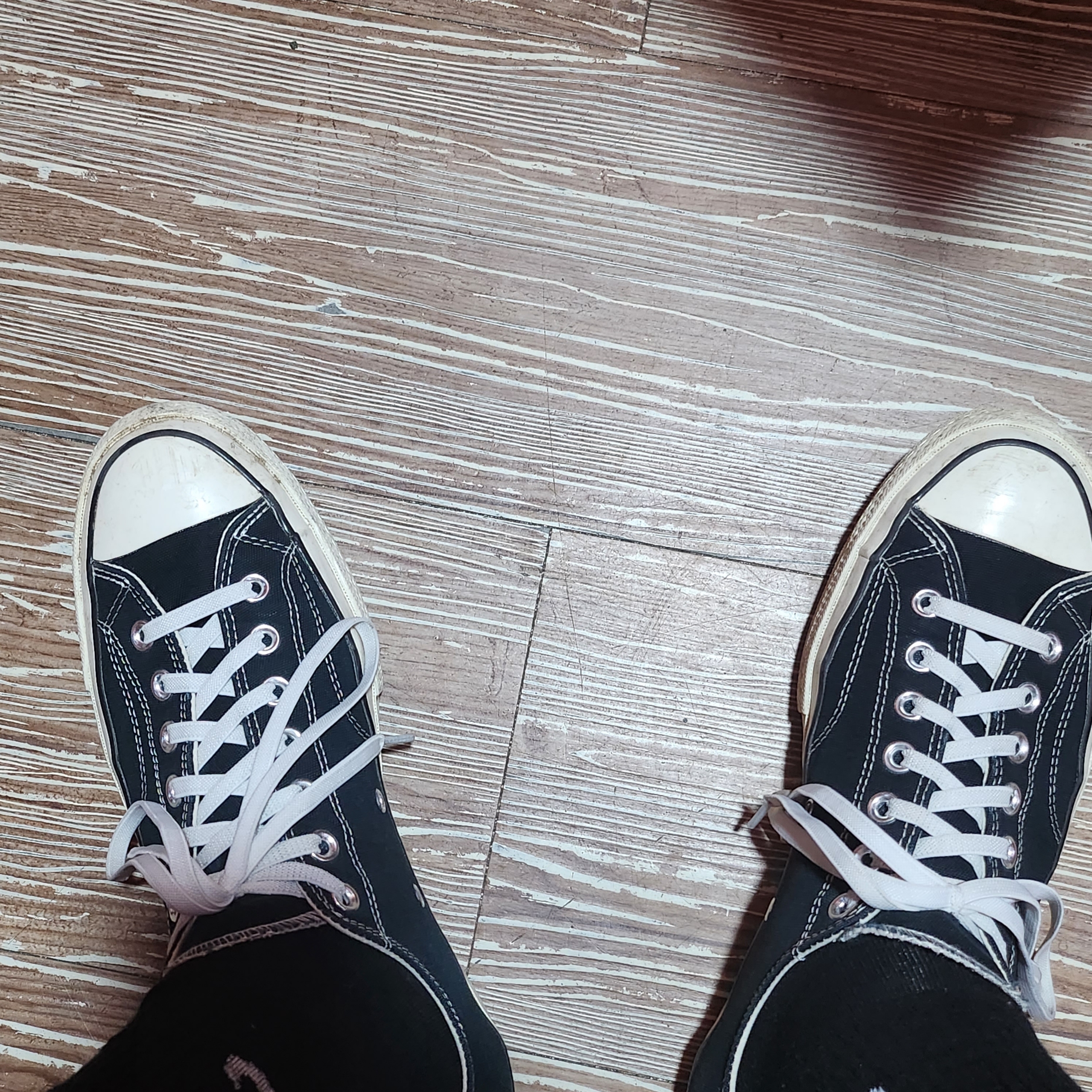Converse Chuck 70 Ox Black - Standard 착용 스타일