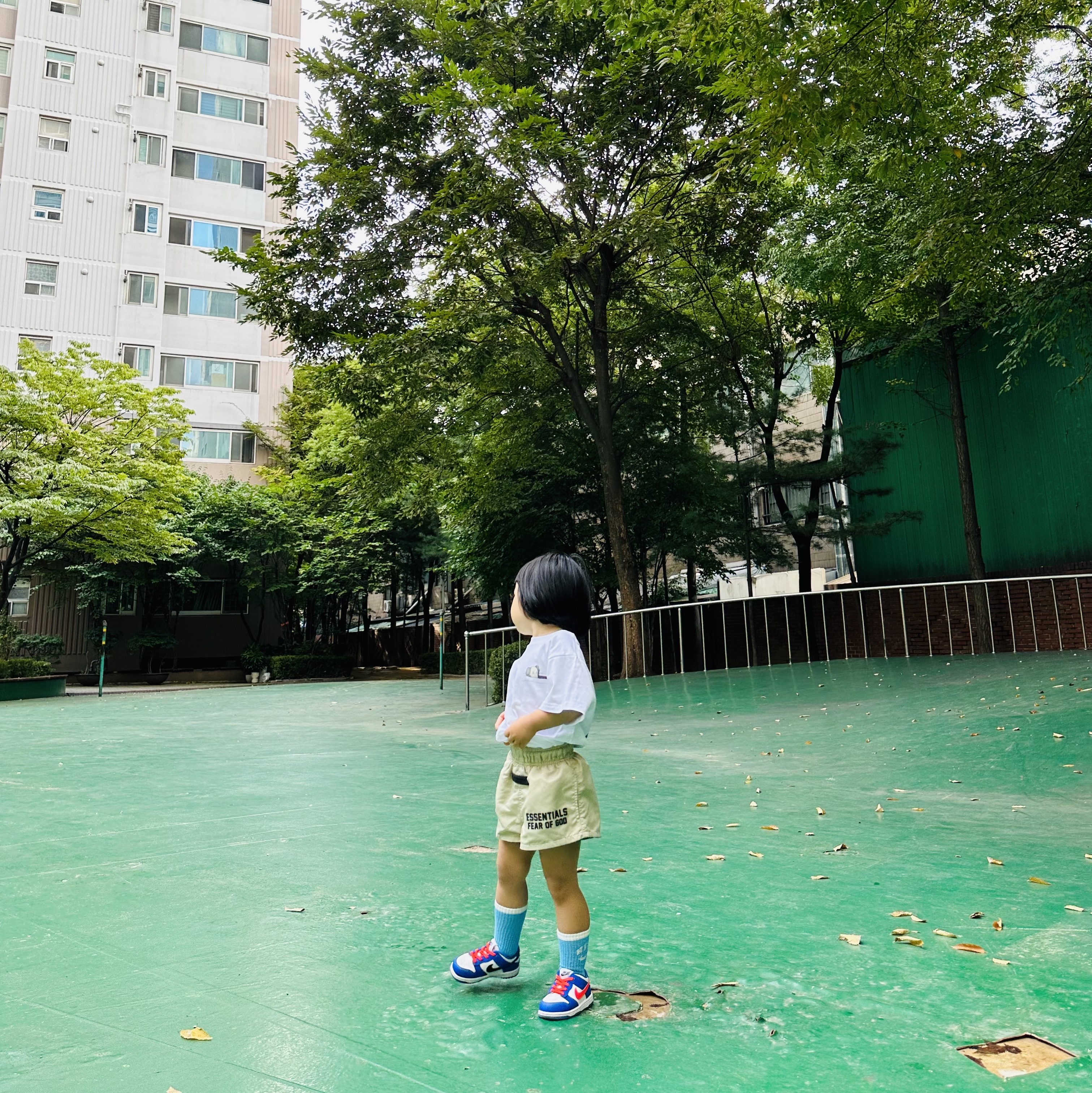 (Kids) Essentials Running Shorts Wheat - 22SS, (TD) Nike Dunk Low Game Royal University Red 착용 스타일 - 2