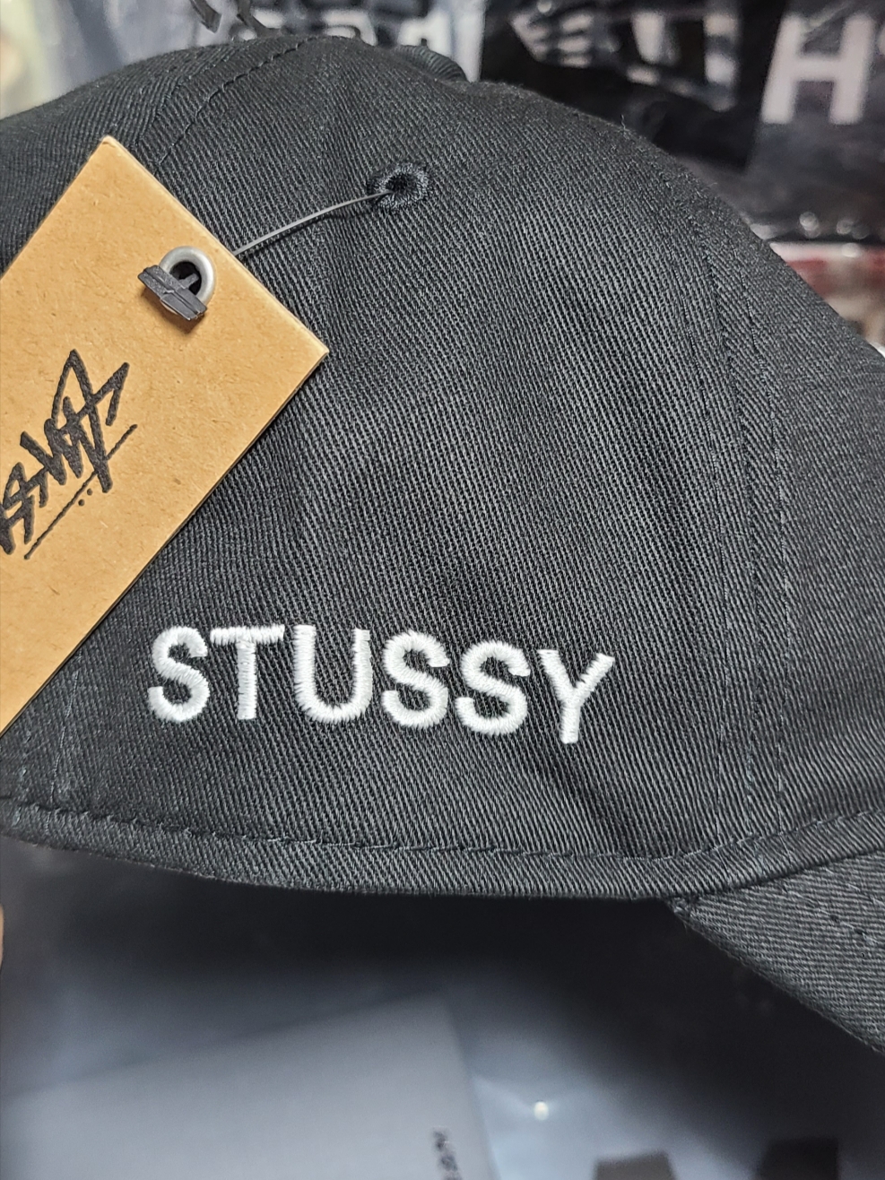 Stussy SS Link 9Twenty Cap Black 착용 스타일 - 1
